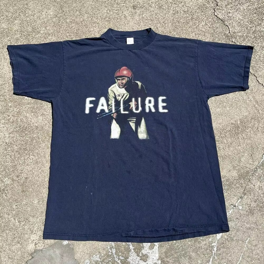 Vintage 90s Failure Fantastic Planet T Shirt 1996 Black All Size Shirt AL208