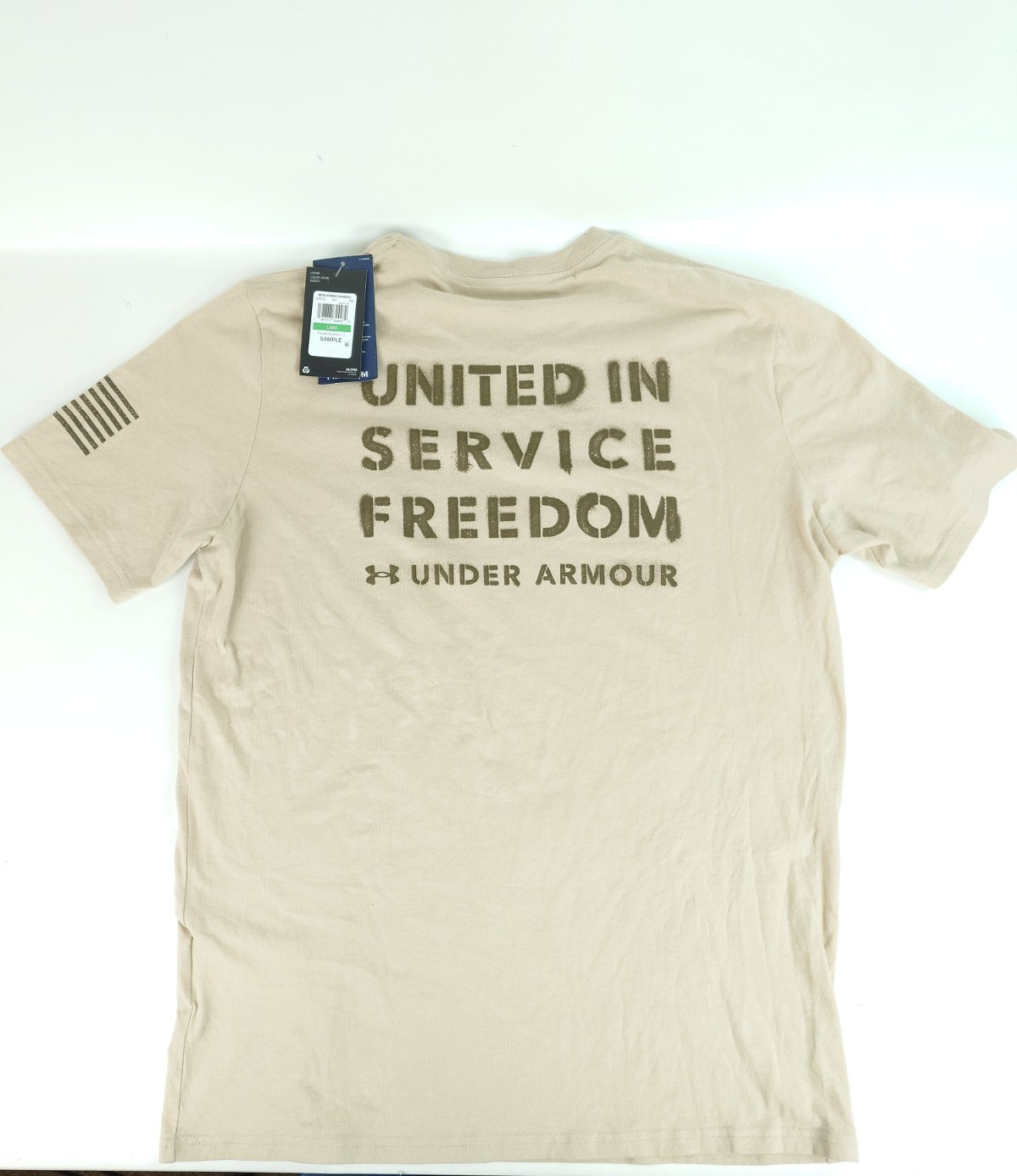 Under Armour Men's Shirt Freedom Military Size: Large -Desert Sand- 1386733-290 gallery