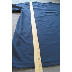 Athletic Quick Dry Tee Shirt Men’s Blue Large Short Sleeve