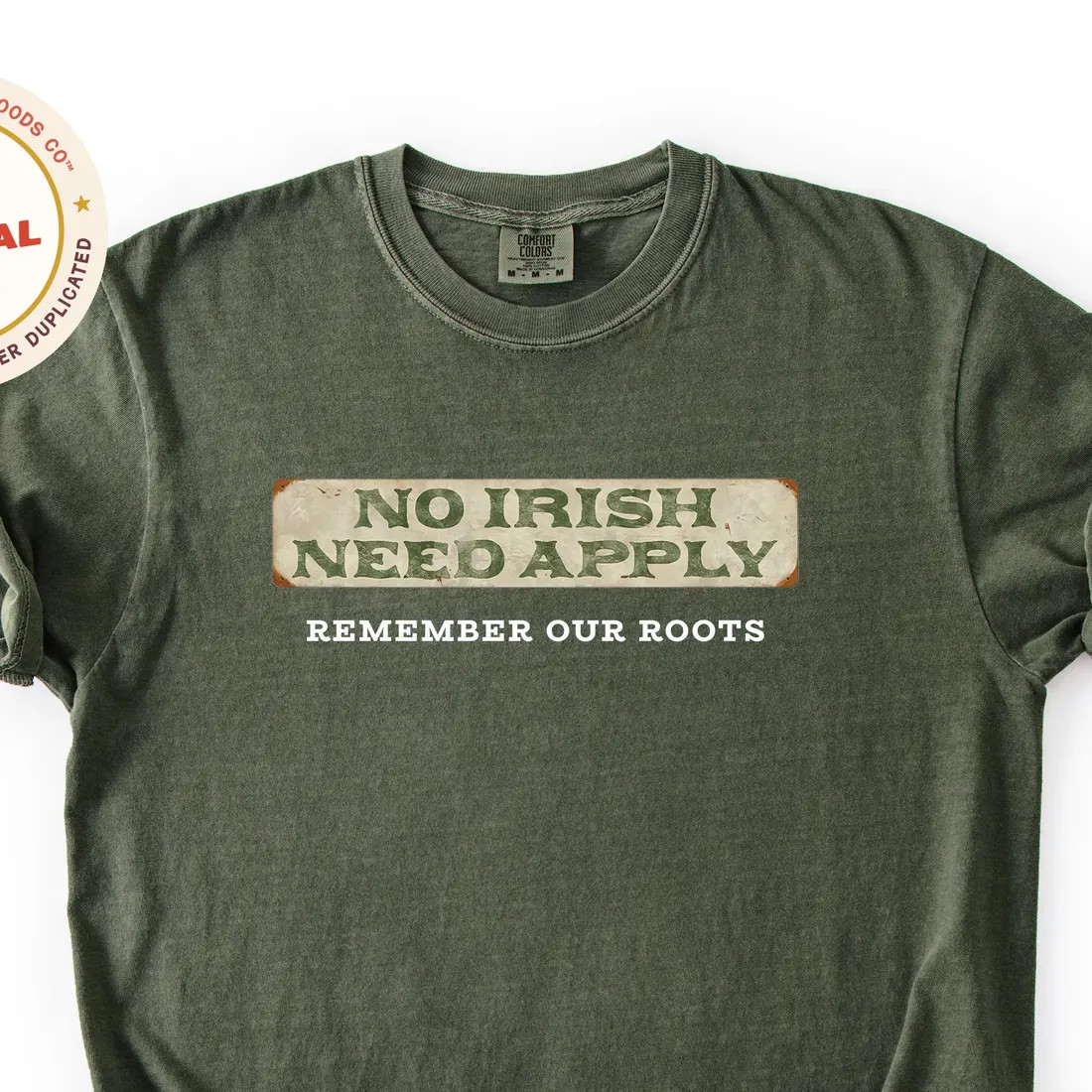 No Irish Need Apply Shirt: Irish Pride Gift, Protest Gear, St. Patricks