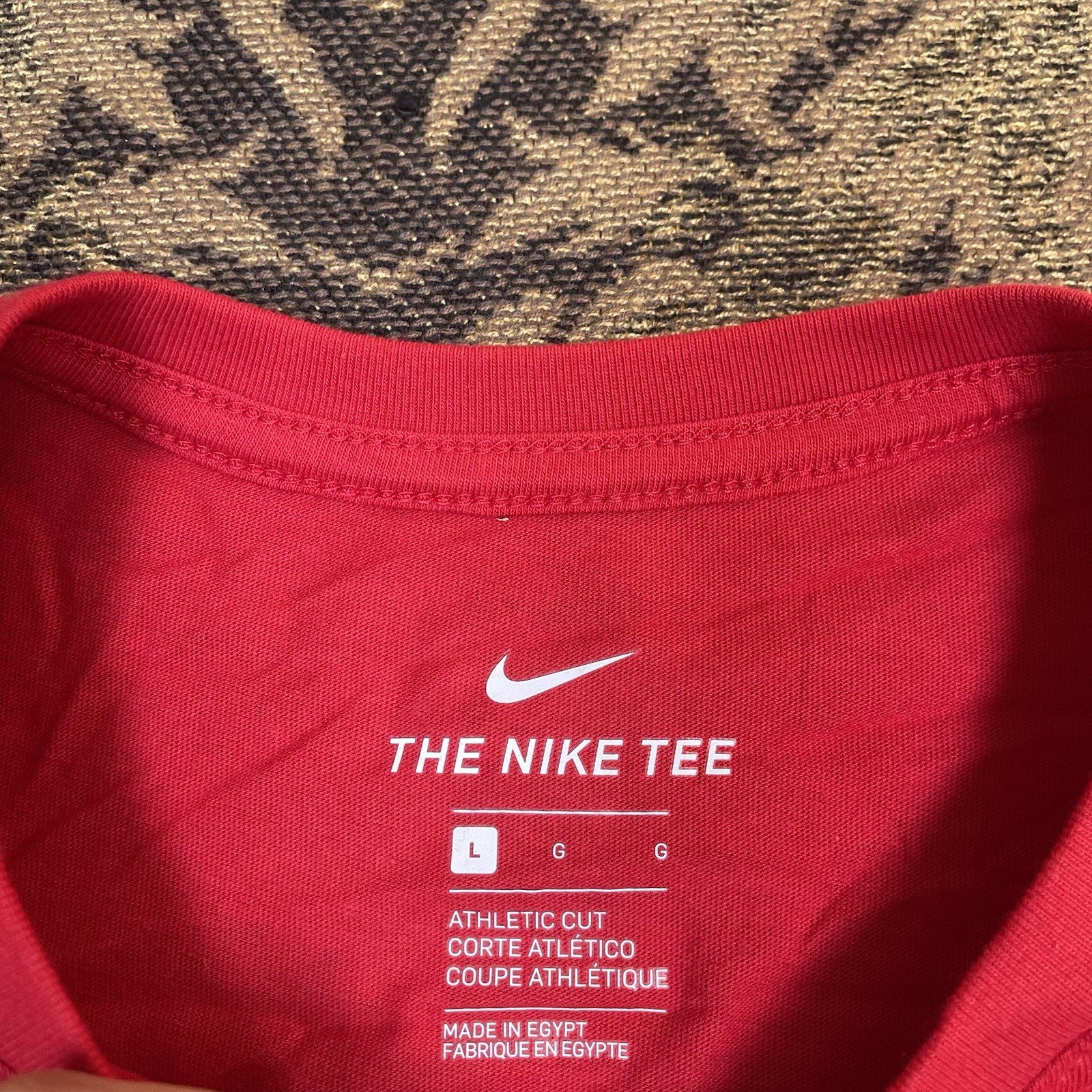 Nike Team USA Men's National Soccer Team Athletic Cut T-Shirt Size Large New Red gallery