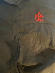 El Polo Loco Restaurant Employee work shirt button up 3xl 65 35 poly cotton