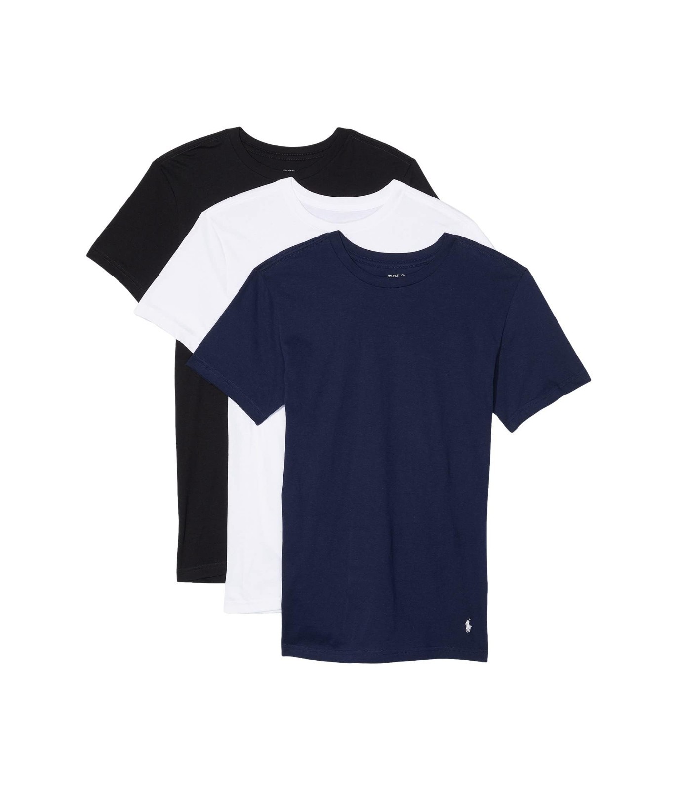 Polo Ralph Lauren Men's Slim Fit W/ Wicking 3-Pack Crew Cotton Undershirts XL gallery