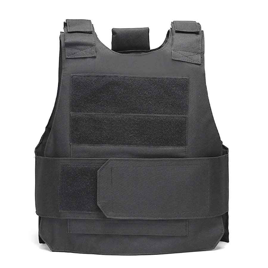 Body Bulletproof Vest Front Back Plates Armor Tactical Jacket Guard Security Kit gallery