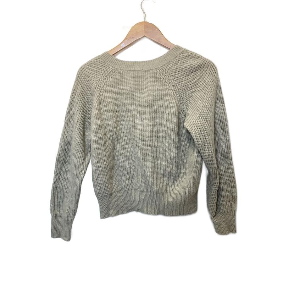Margaret Howell Wool Cashmere Silk VNeck Jumper Gray Size 2 gallery