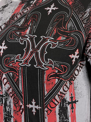 XTREME COUTURE by AFFLICTION Men’s T-Shirt LIBERTY CRUSADE Biker MMA