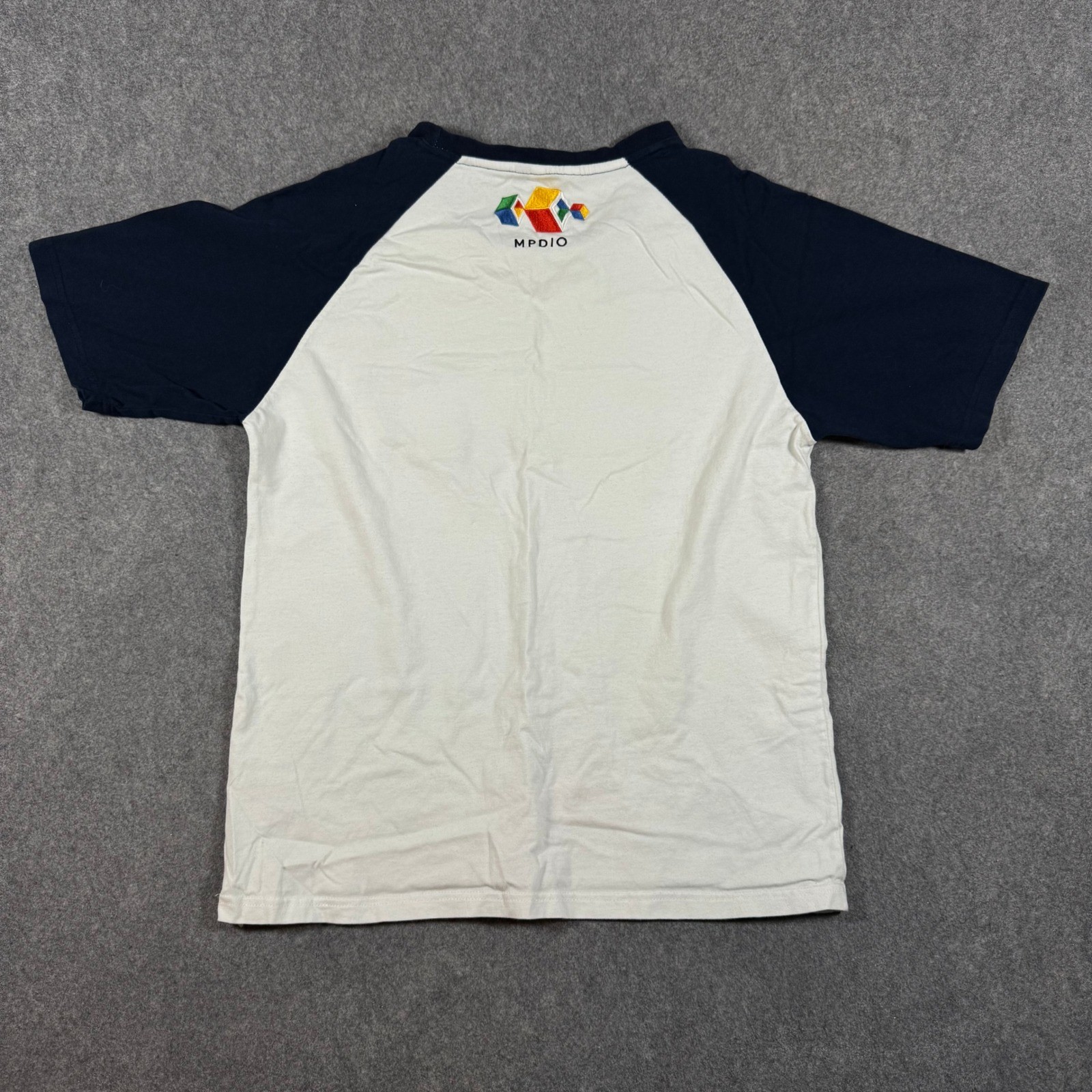 Google Belafonte Ship Raglan Shirt Mens L White Navy Life Aquatic Steve Zissou gallery
