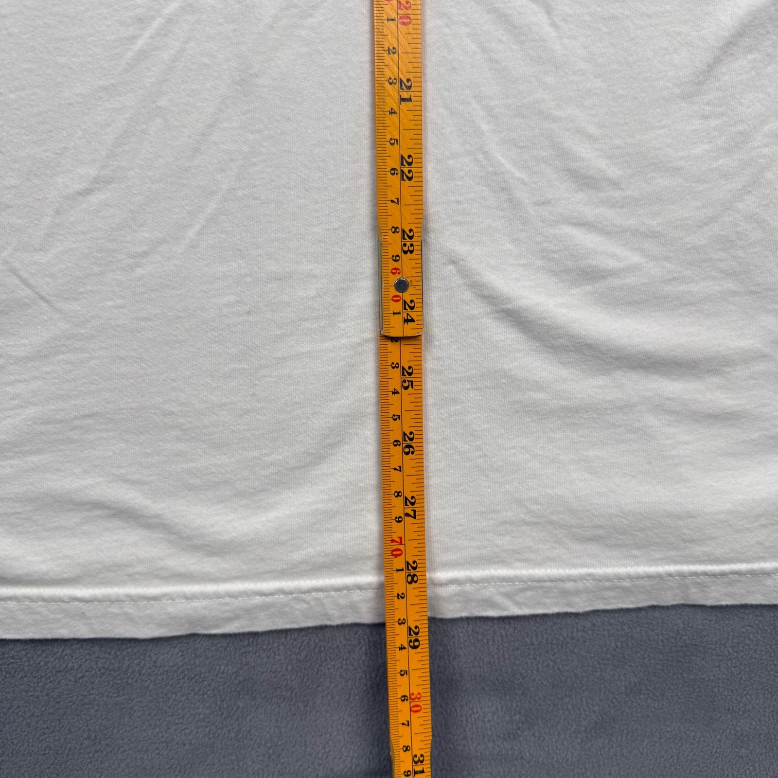 American Eagle T-Shirt Cotton Jersey Minimalist Casual White Medium Tall gallery