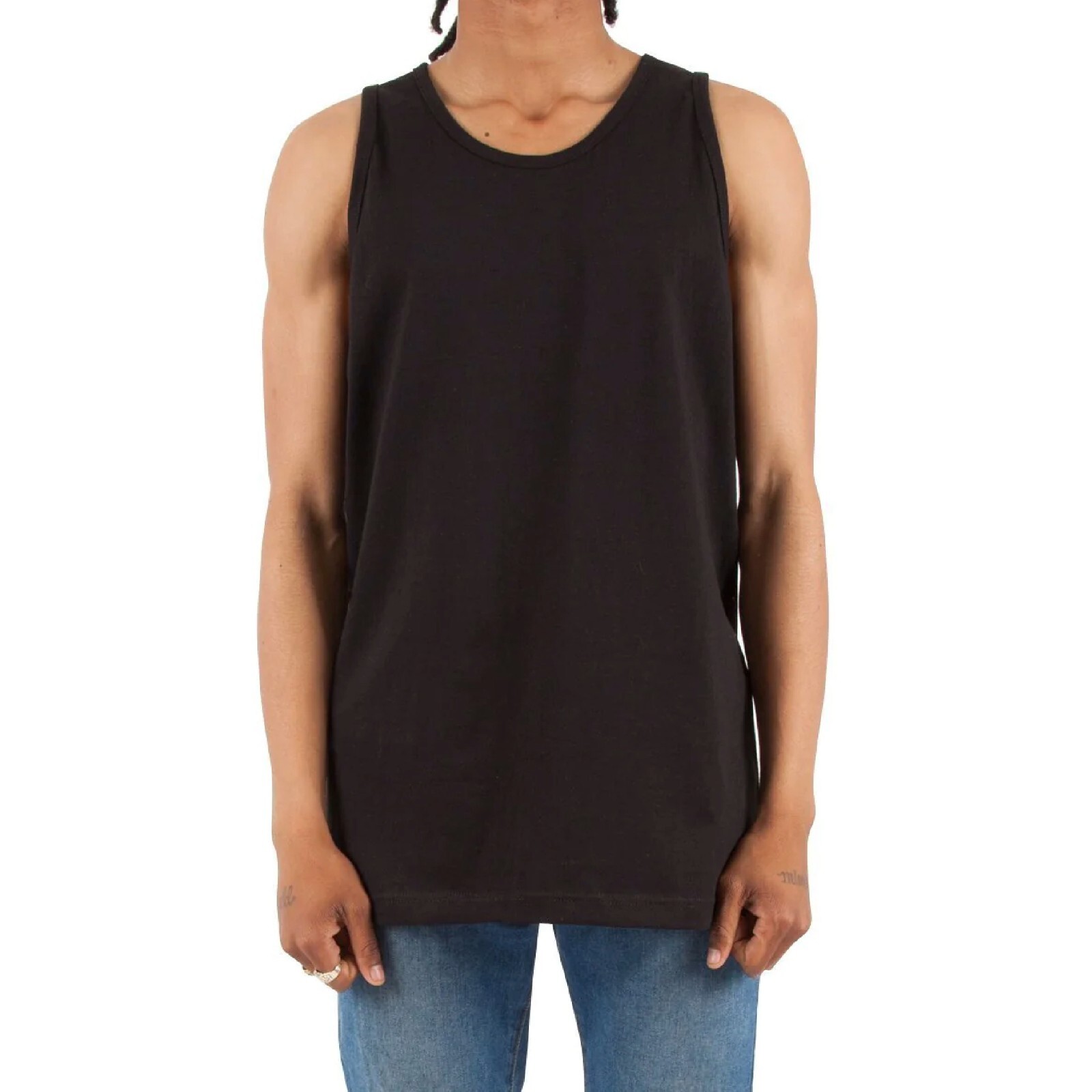 SHAKAWEAR MENS ACTIVE TANK TOP SHAKA WEAR CASUAL SLEEVELESS TANK TOP GYM SUMMER gallery