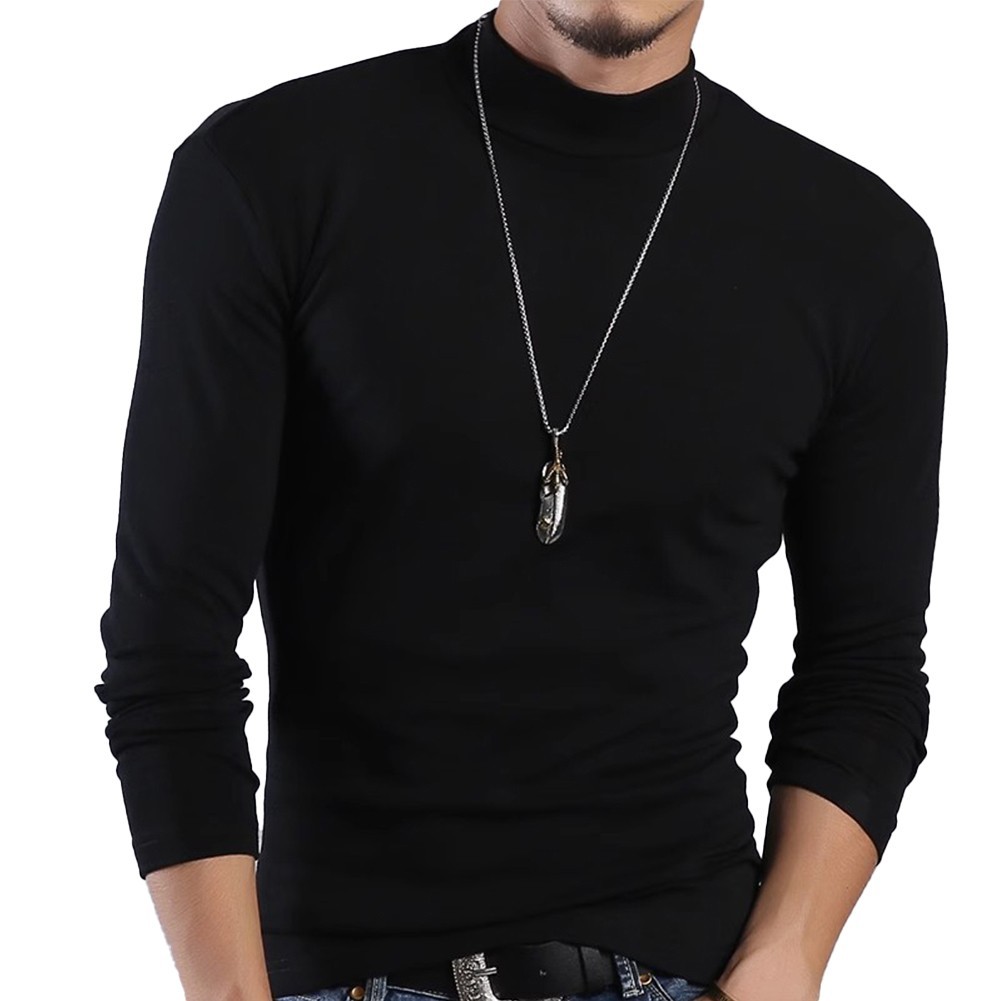 Thermal Underwear Tops for Men Long Sleeve Casual Pullovers for All Seasons gallery