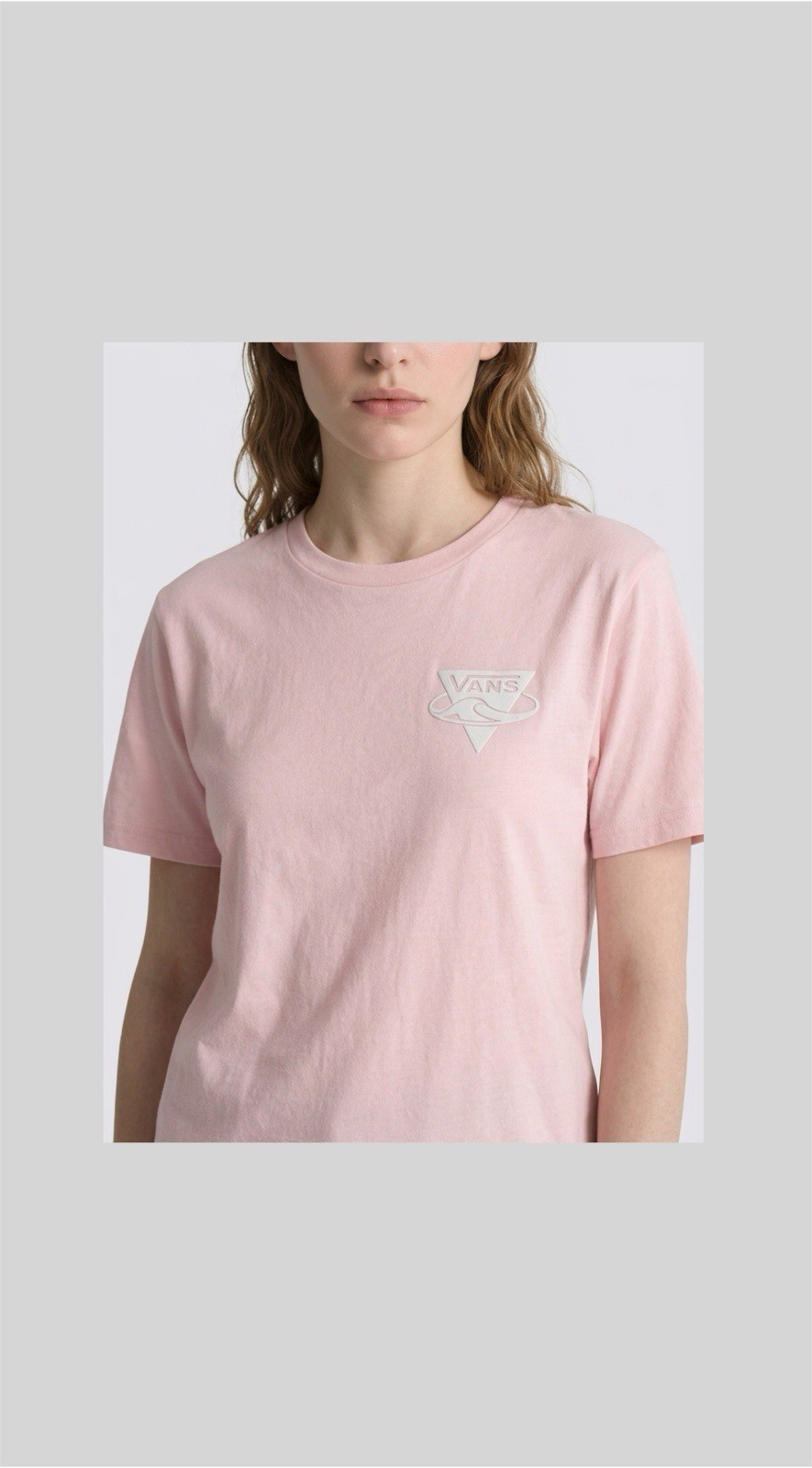 Vans (A) Off the Wall Logo Skateboard T-Shirt L Pastel Pink Grunge Gorpcore EUC
