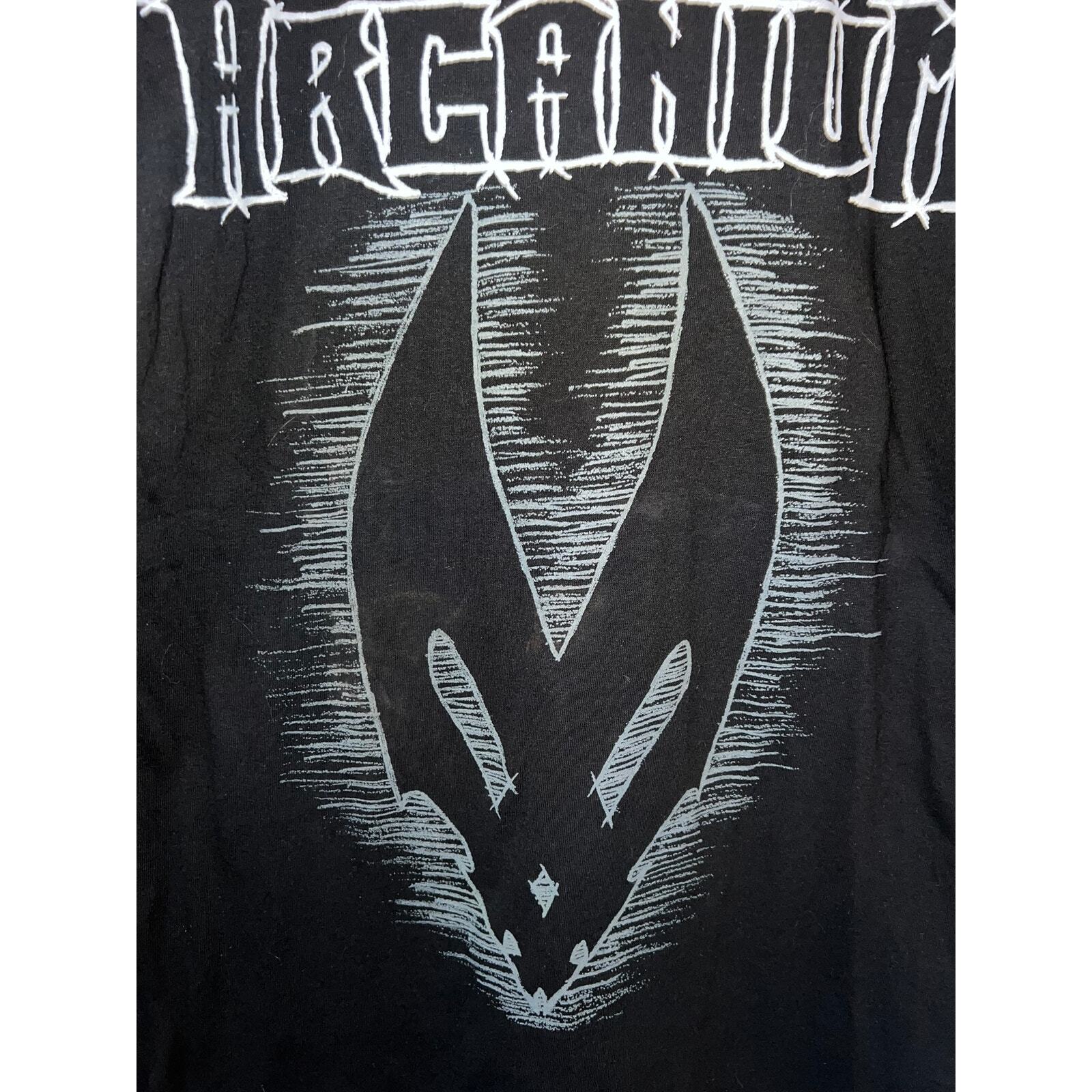 2009 US Tour Arcanium Metal Music Tour Concert Black Shirt Tee 2000s M Medium gallery