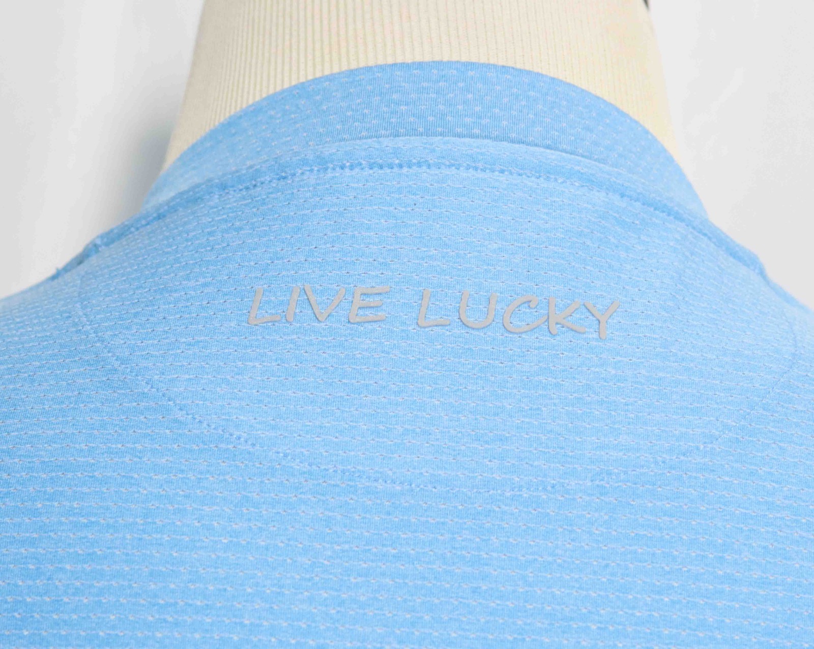 Black Clover Blue Polyester Spandex Long Sleeve Shirt Mens Size XL gallery