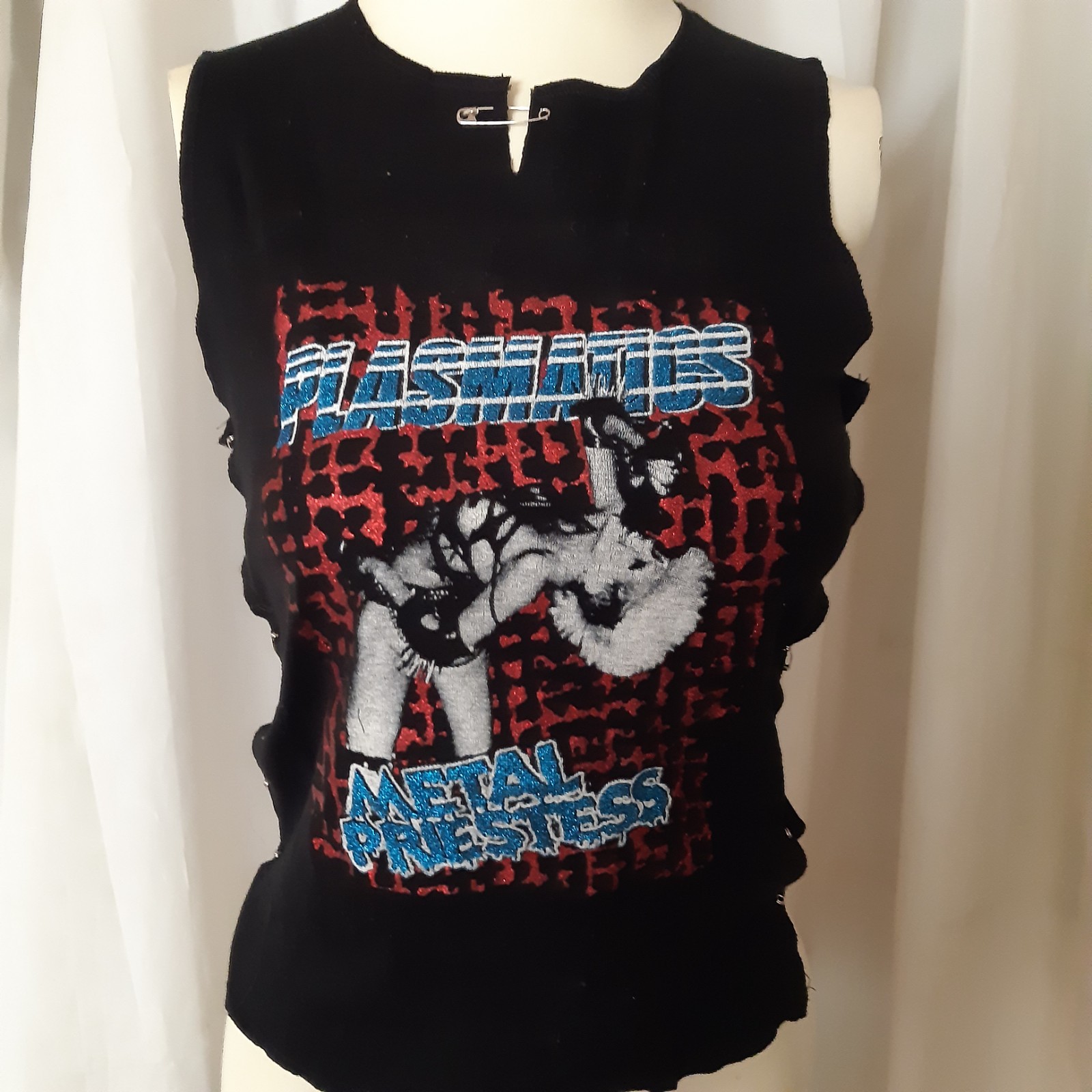 Vintage Glamhead Tank - Plasmatic Metall Priestess M gallery