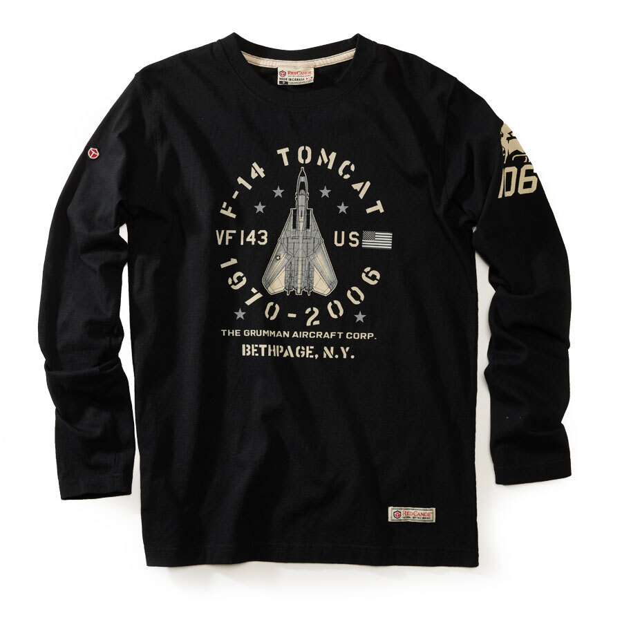 Red Canoe Grumman F-14 Tomcat Long Sleeve T-Shirt gallery