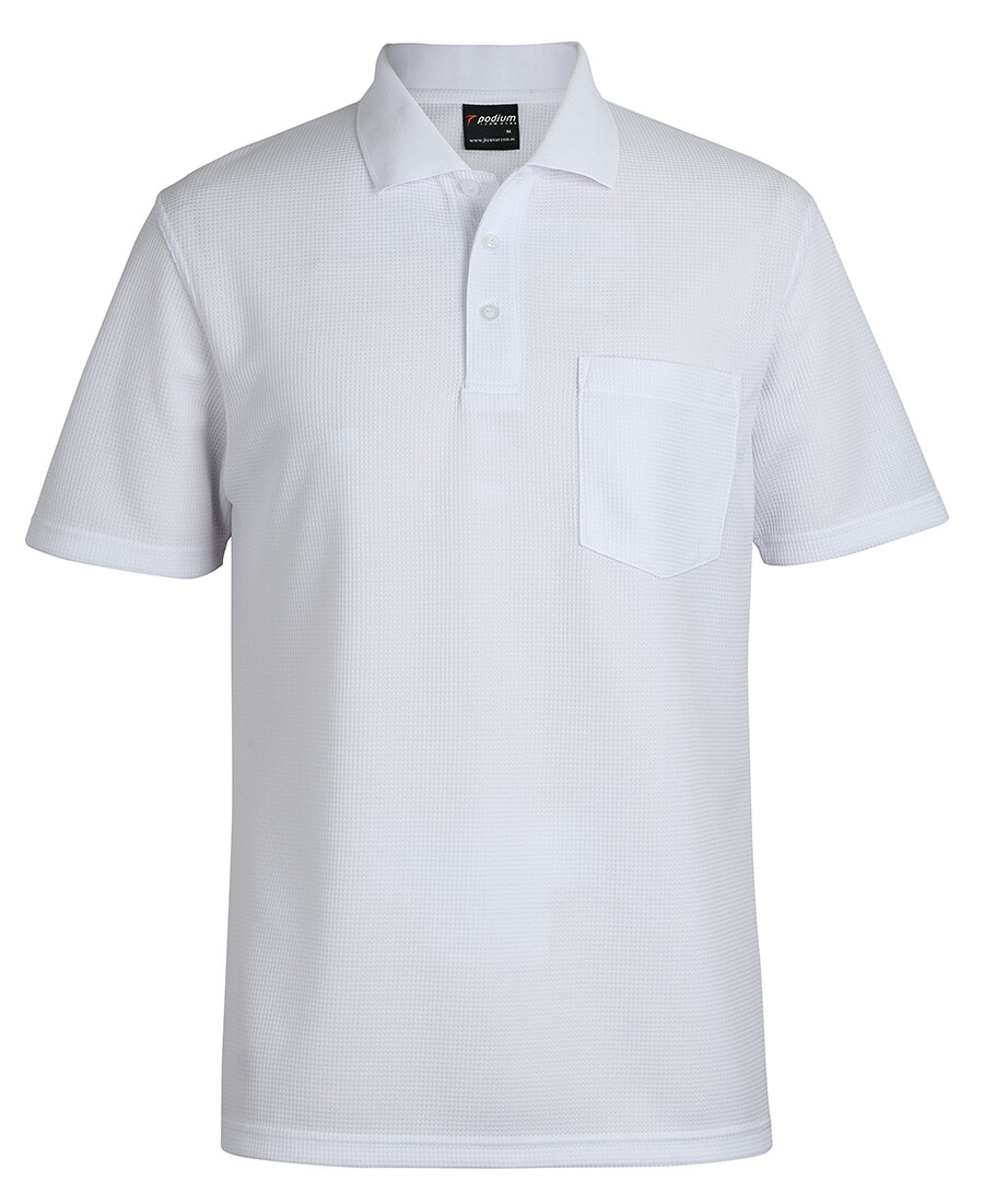 Jb's wear Podium Textured Waffle Pocket Polo With Cool Moisture Wicking Fabric gallery