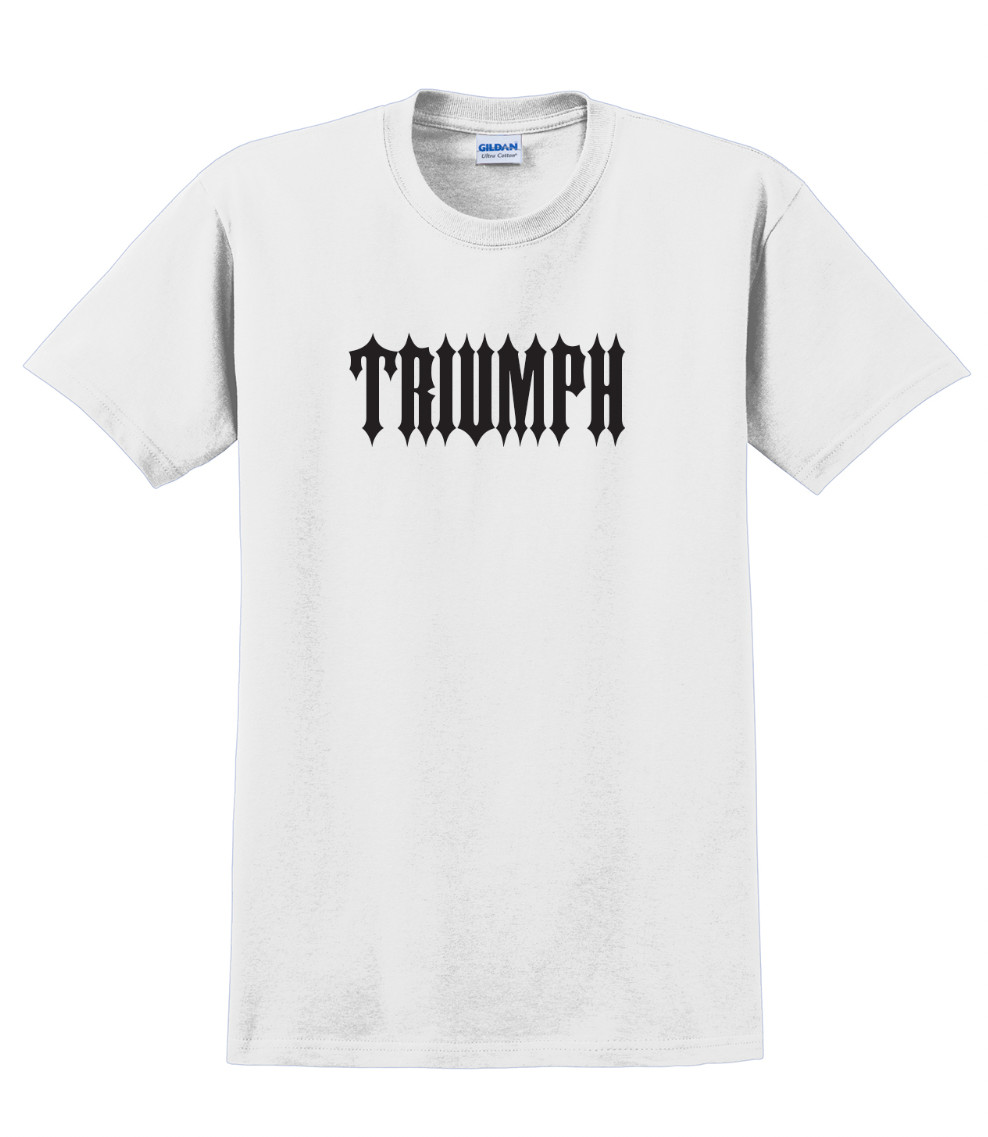 Triumph T-Shirt Short Sleeve Graphic Tees Unisex Apparel inspirational Designs gallery