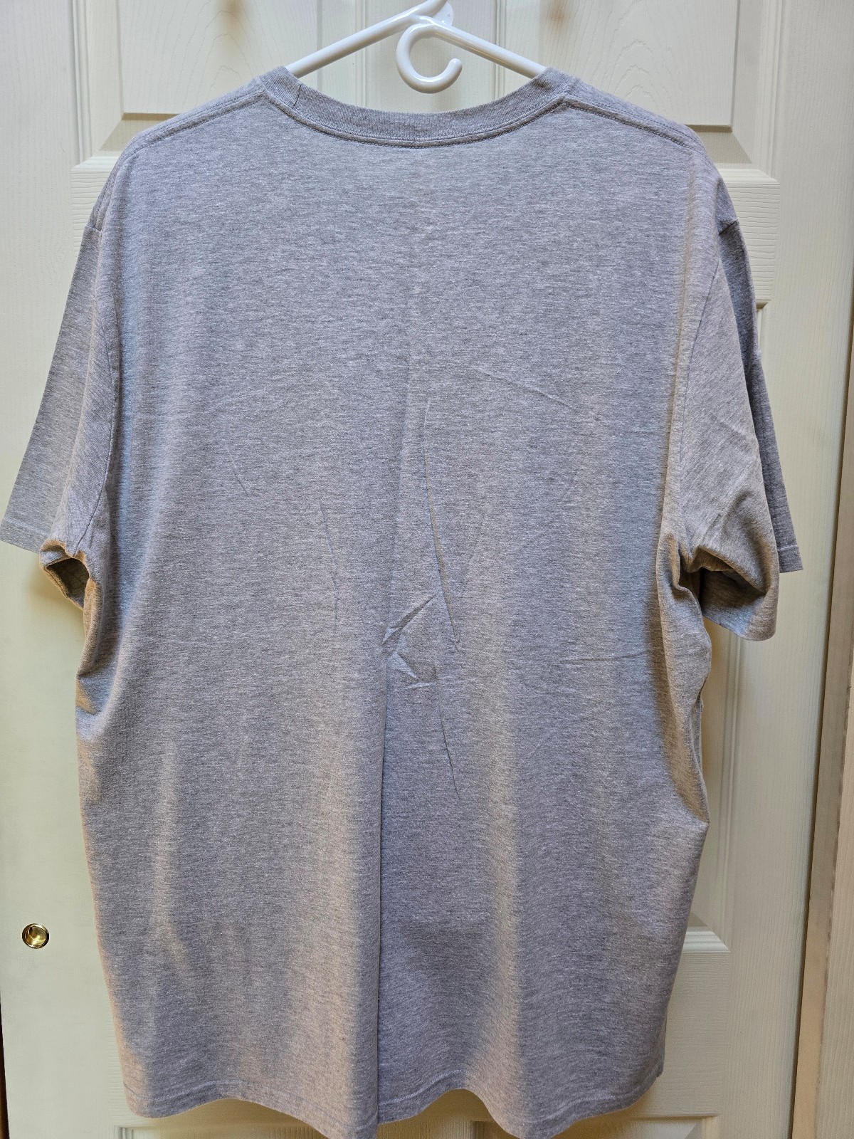 MENS SIZE XL, GREY, THE NORTH FACE T-SHIRT, COTTON/POLYSTER, PRE-OWNED gallery