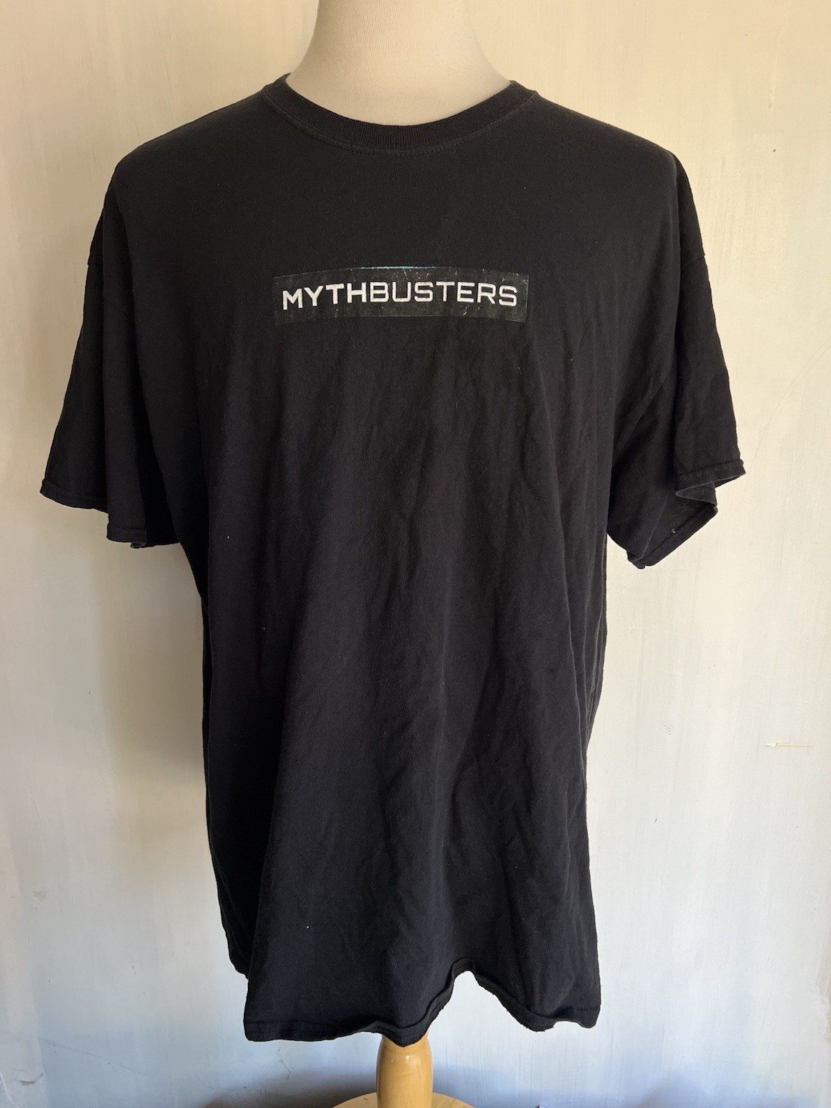 MYTHBUSTERS (2007) "What Could Possibly Go Wrong" Discovery Channel T-Shirt 2XL gallery