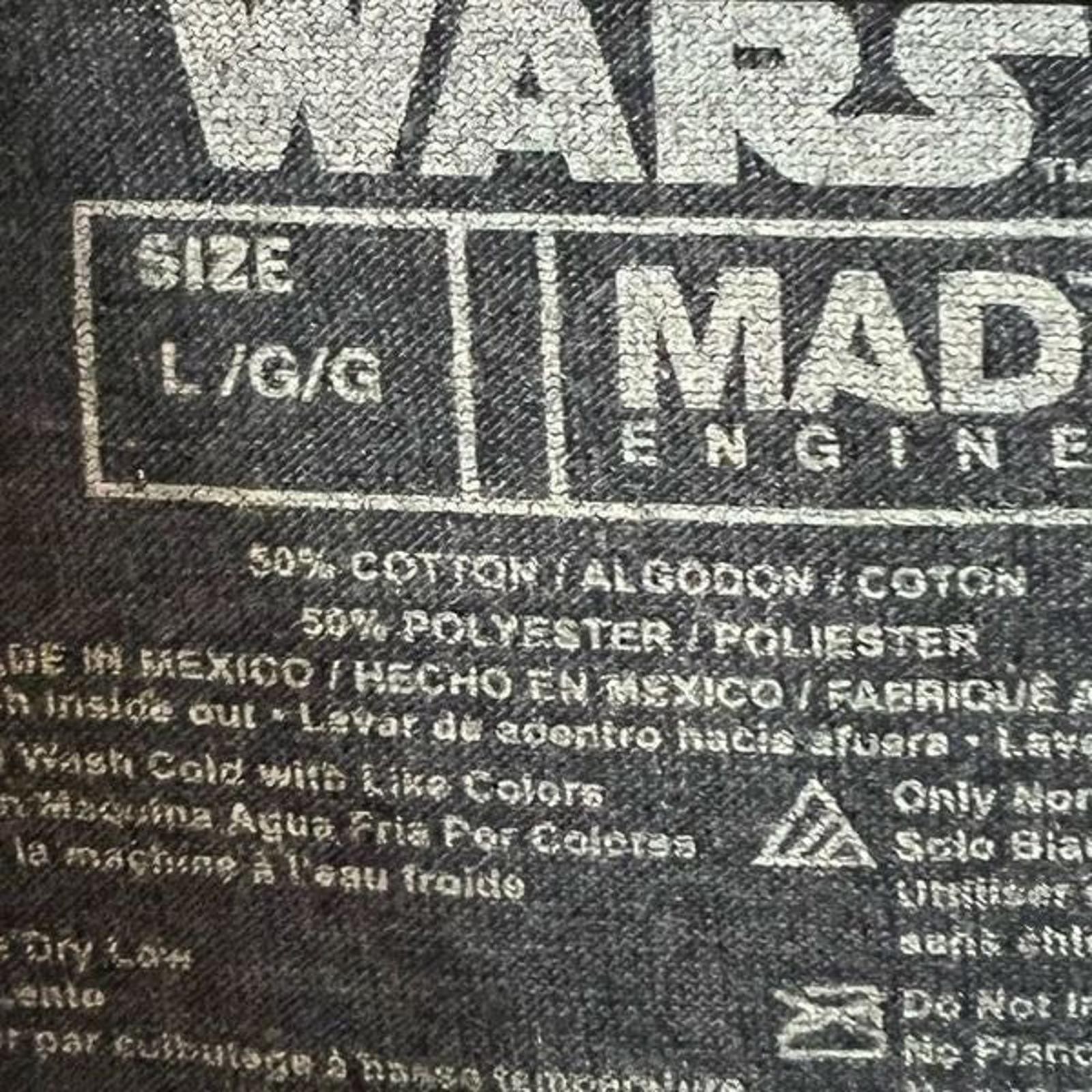 Star Wars Mens Large "Death Star Road" T-Shirt Vader Stormtroopers Beatles Parod gallery