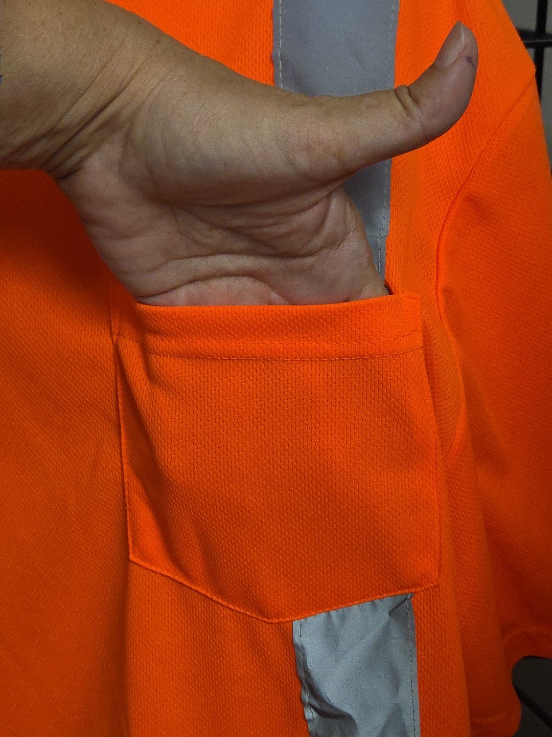 High Visability Pyramex Class 2 Reflective Hi Vis Safety T-Shirt Size 2XL Orange gallery