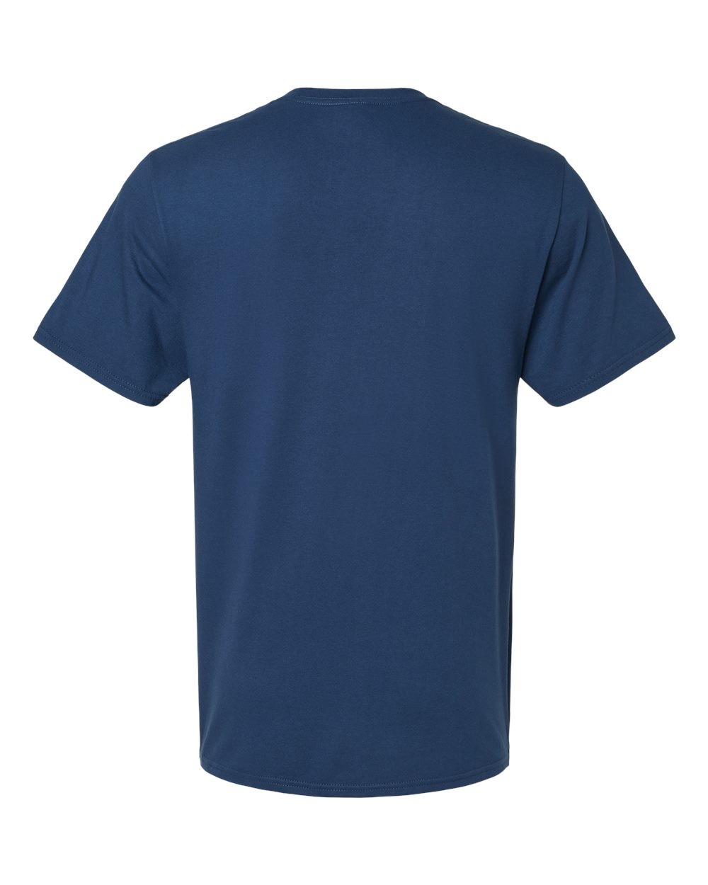 🔥 JERZEES Premium Short Sleeve Cotton Pre-shrunk T-shirt 570MR Washed Navy 2XL gallery