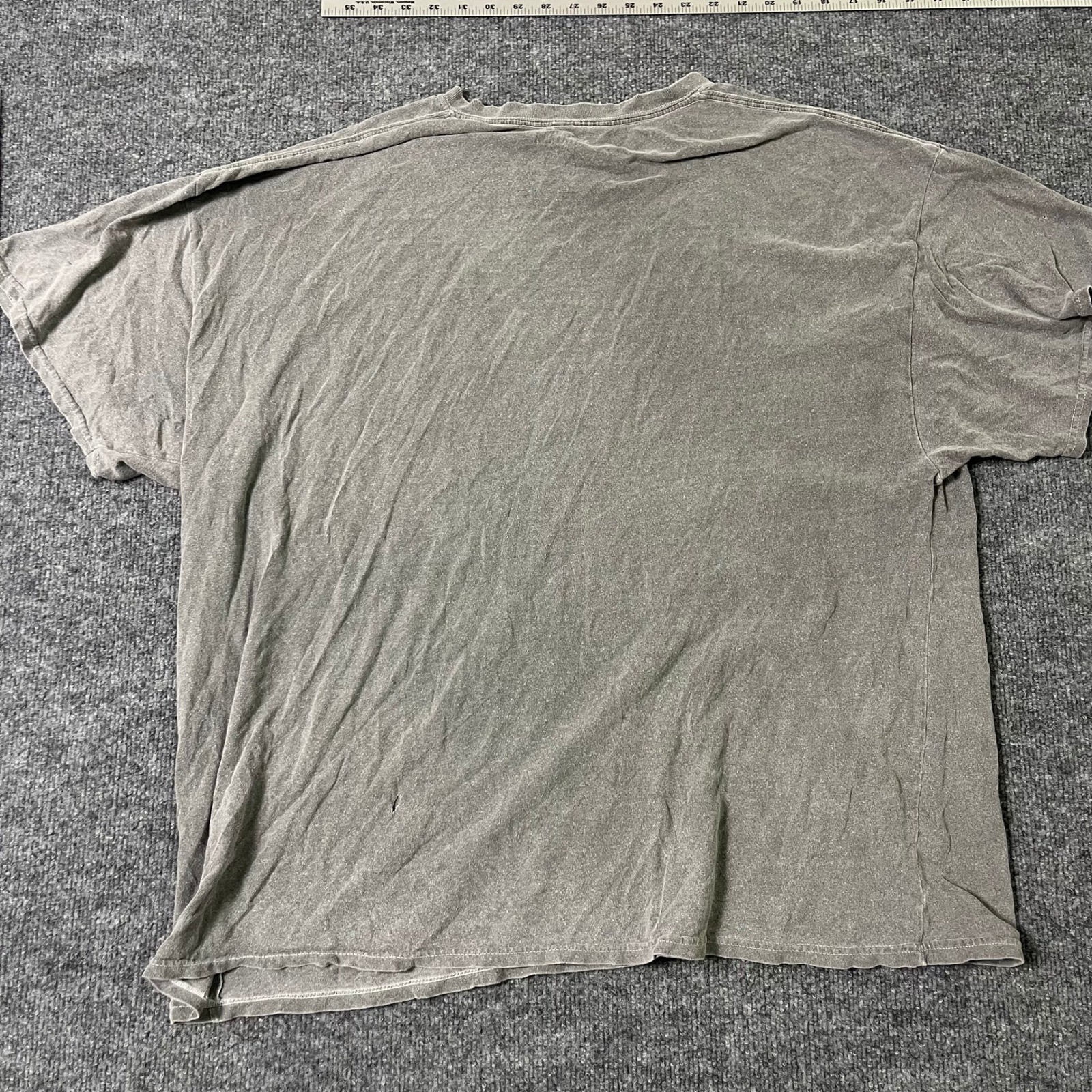Nirvana T-Shirt Mens Size OS Gray Distressed Graphic Rock Band Kurt Cobain Tee gallery
