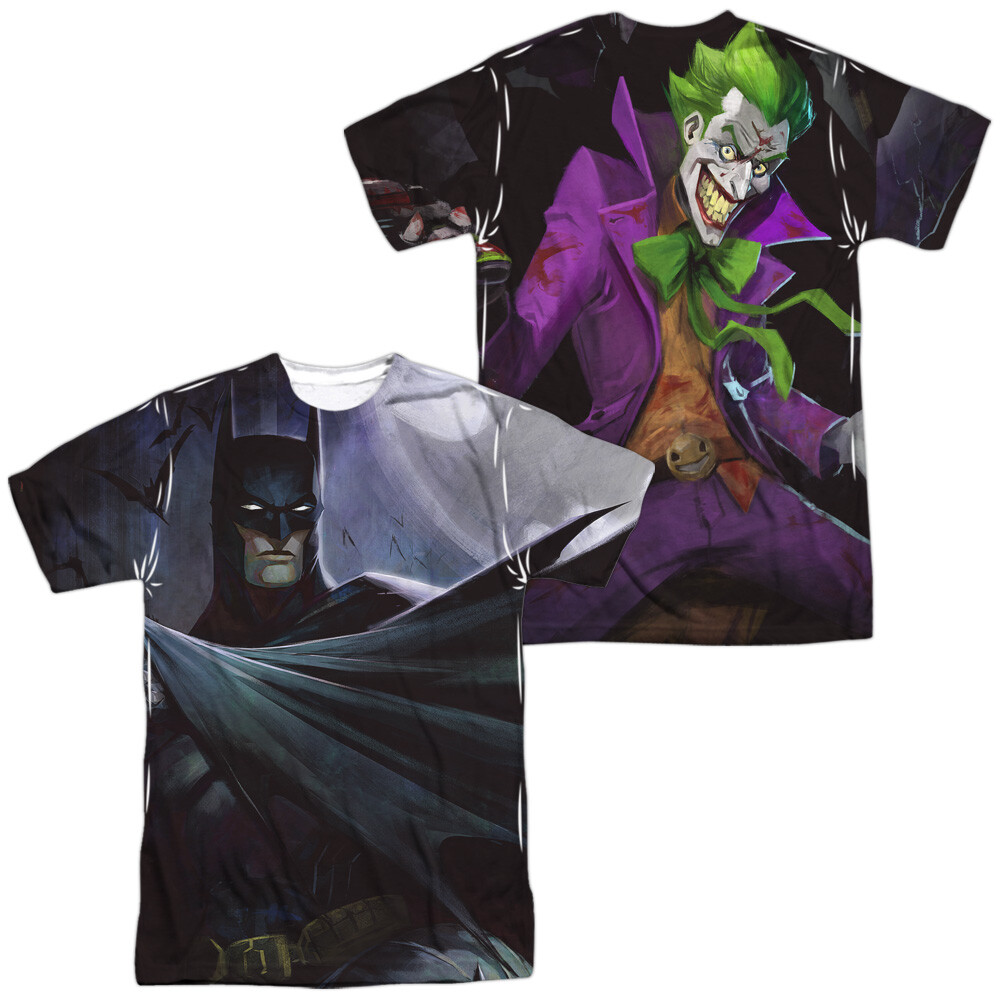 Infinite Crisis Batman VS Joker Unisex Adult Halloween Costume T Shirt, S-3XL gallery