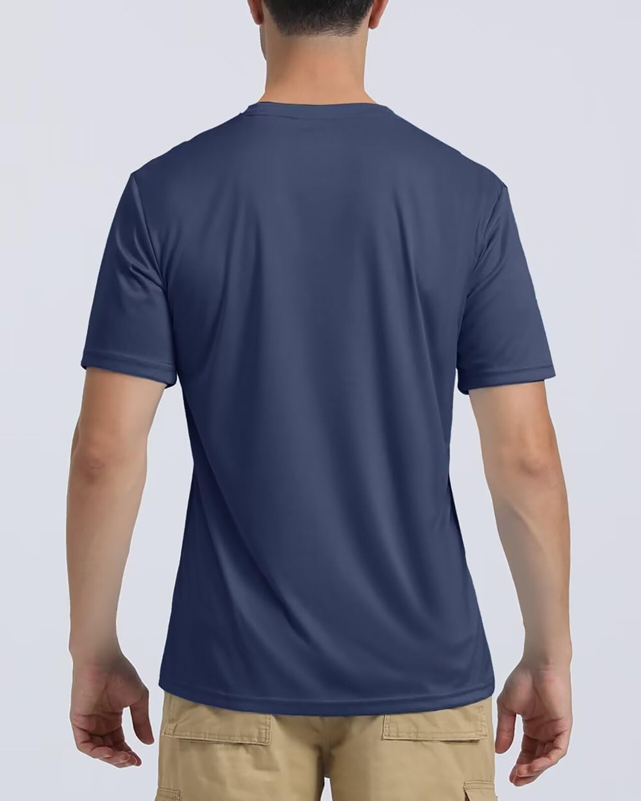 UPF50+ Men's UV Shirts Short Sleeve Quick Dry Performance Gym Workout Athletic T gallery