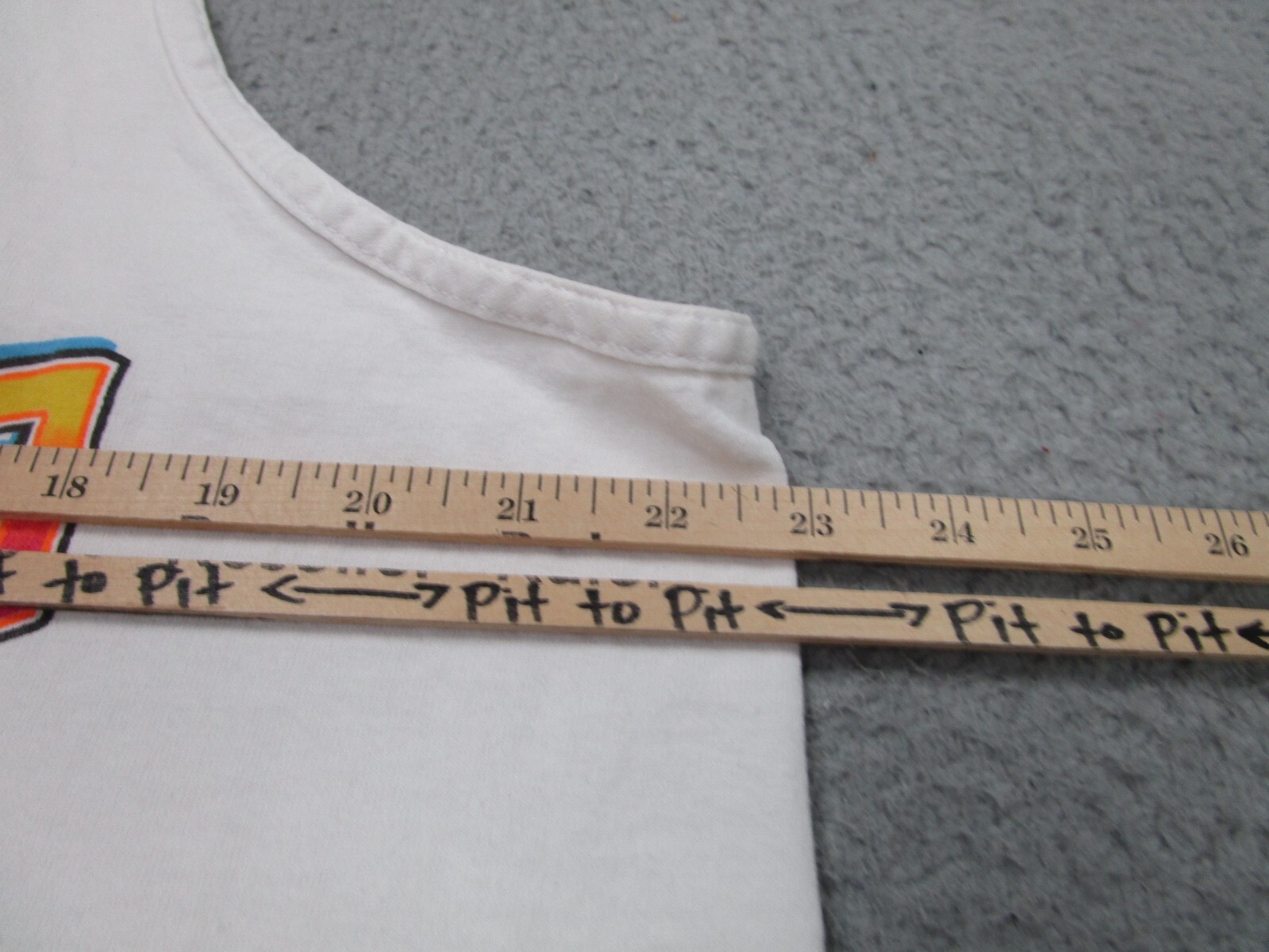 VINTAGE Pine Flat Lake Shirt Mens XL Water Worx Fisherman Tank Top Boat Marina gallery