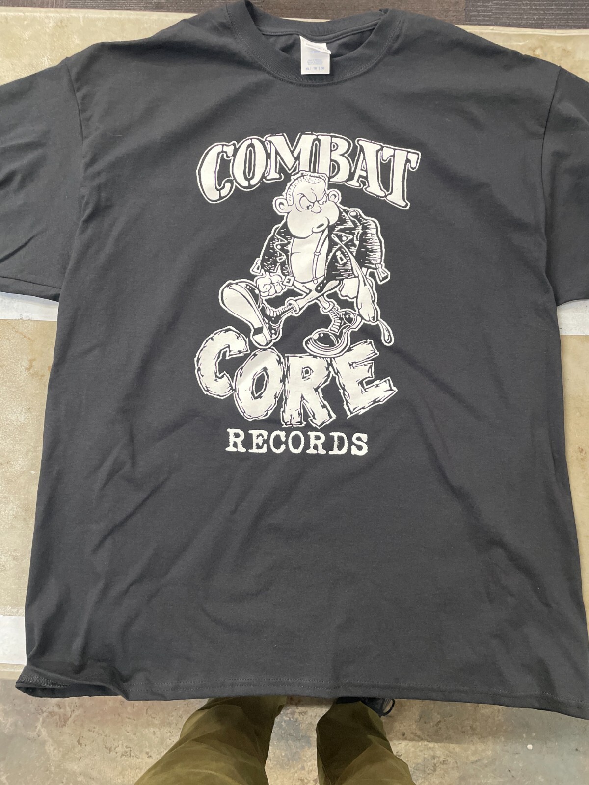 Combat CORE shirt punk hardcore kbd Circle Jerks Agnostic Front Exploited GBH BK gallery