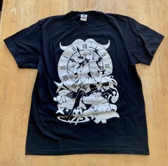 Official Hololive English Amelia Watson Black T-shirt Size Medium