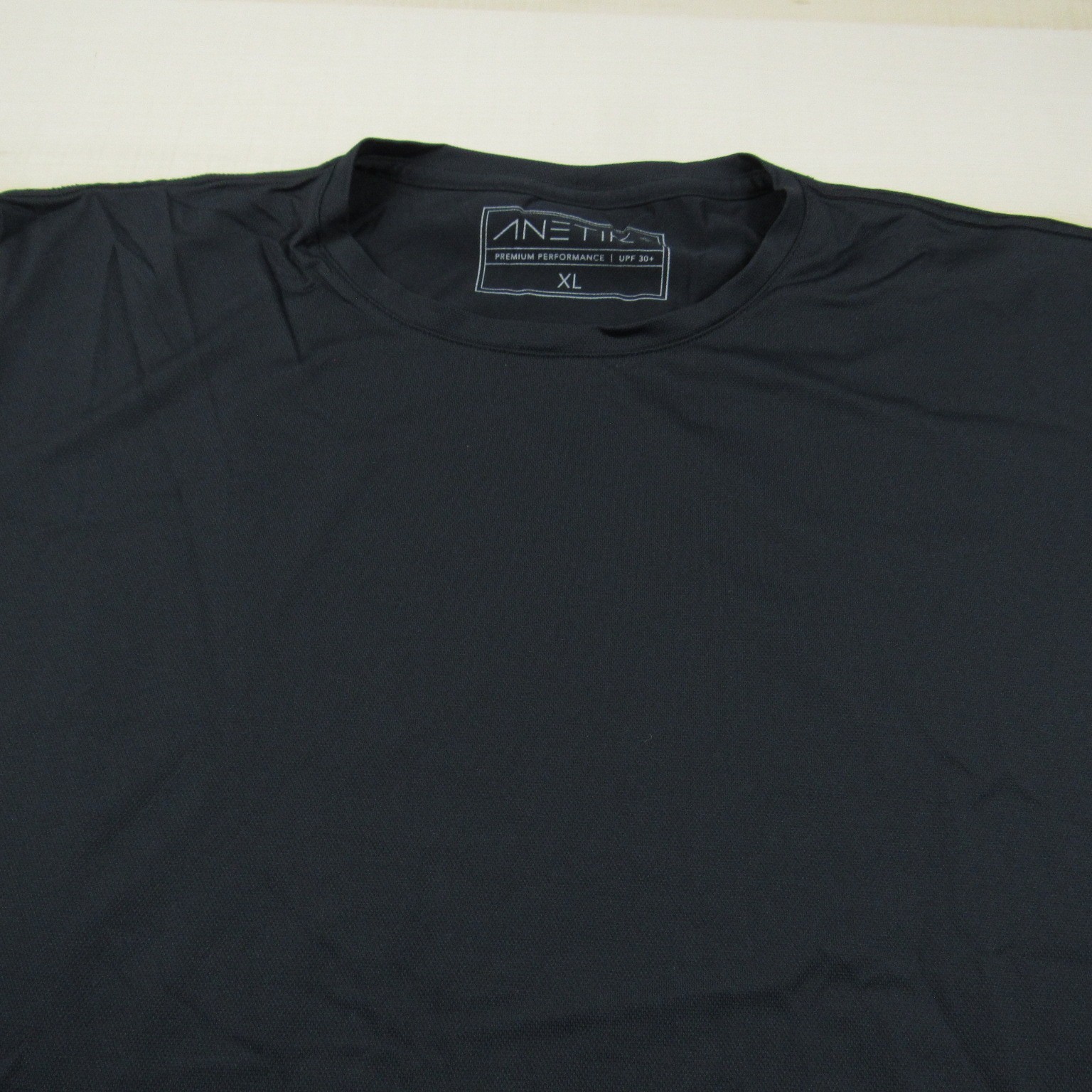 Anetik Shirt Mens Extra Large Black Tech UPF 30 Outdoor Lightweight Vint UV gallery