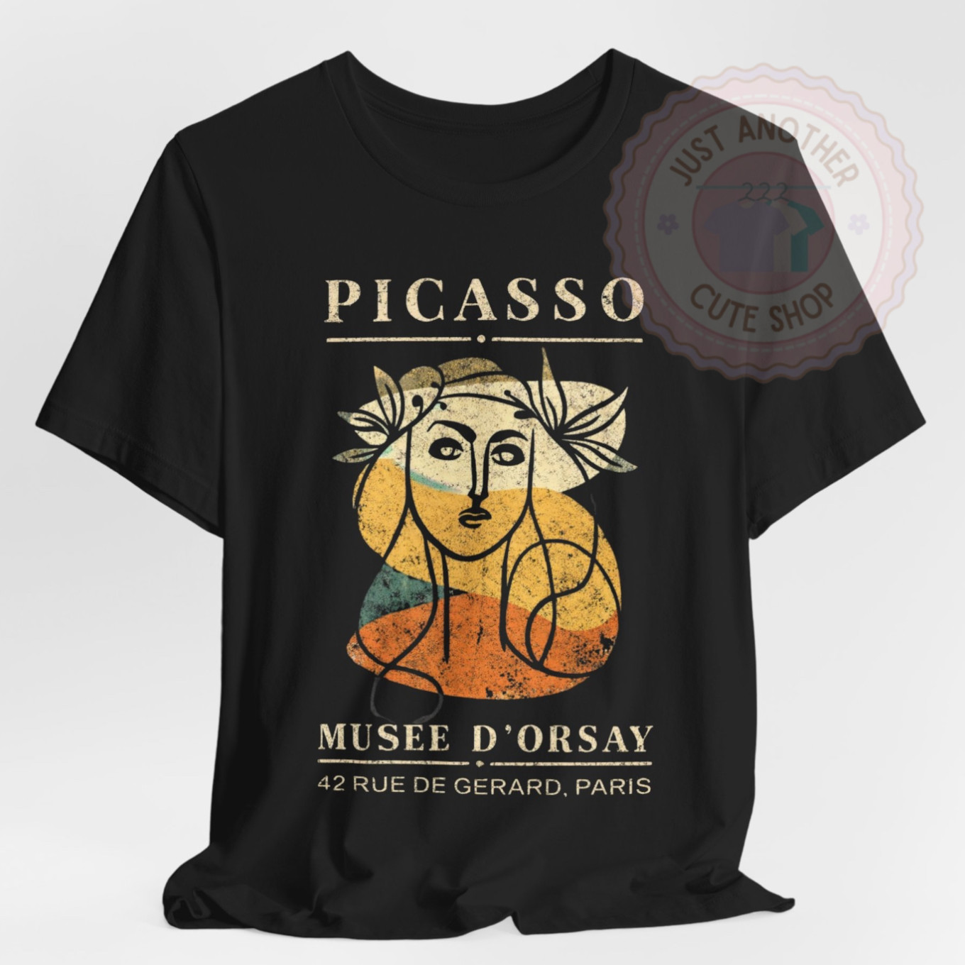 Picasso French Art T-Shirt ♡ Musée d'Orsay Paris ✩ Vintage European Museum Tee! gallery