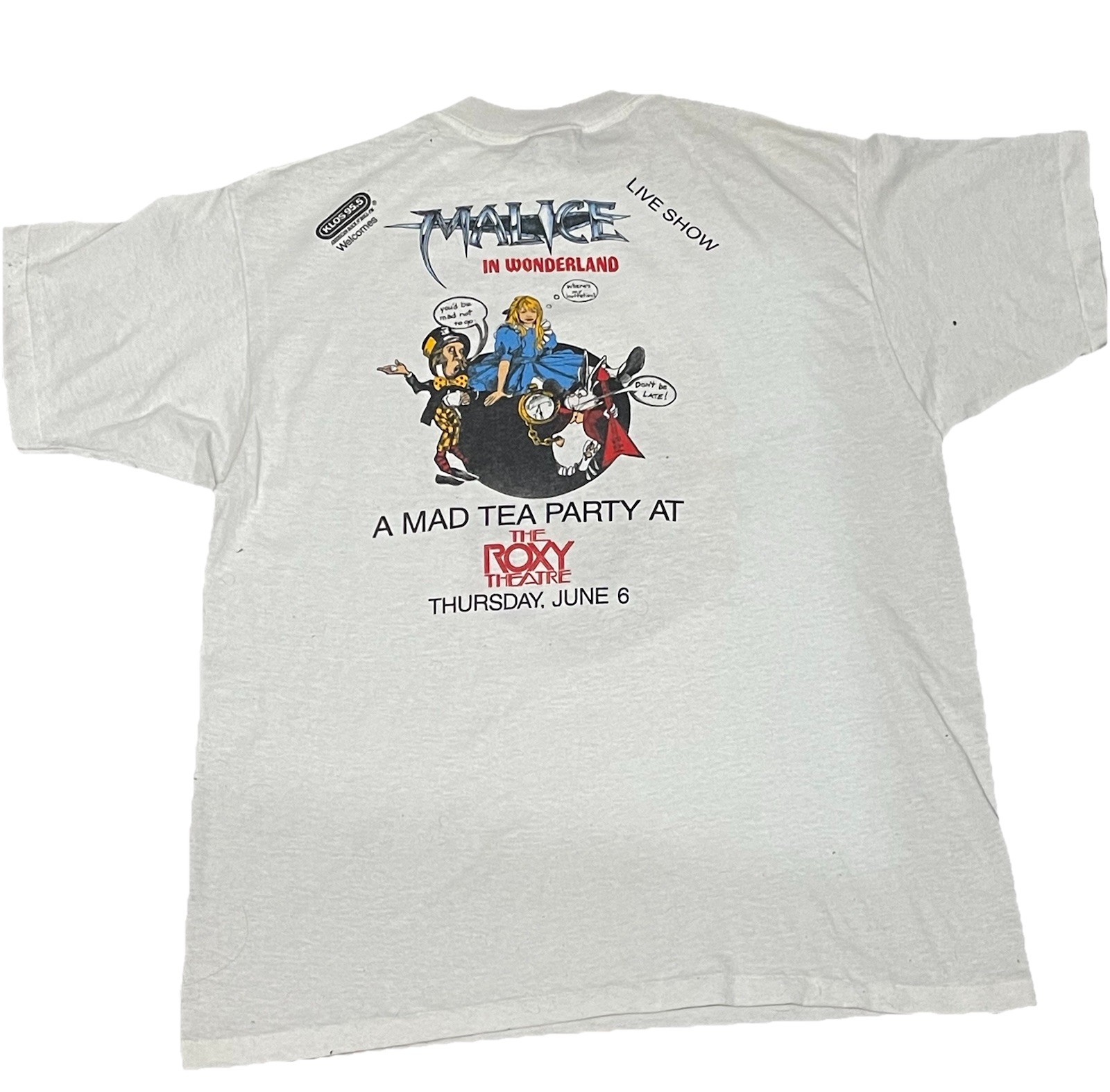 Vintage 1980s Malice Disney inspired graphic Shirt Men's XL Made in USA gallery
