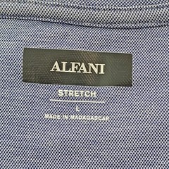 Alfani Stretch Blue Short Sleeve Cotton Blend T-Shirt Men’s L