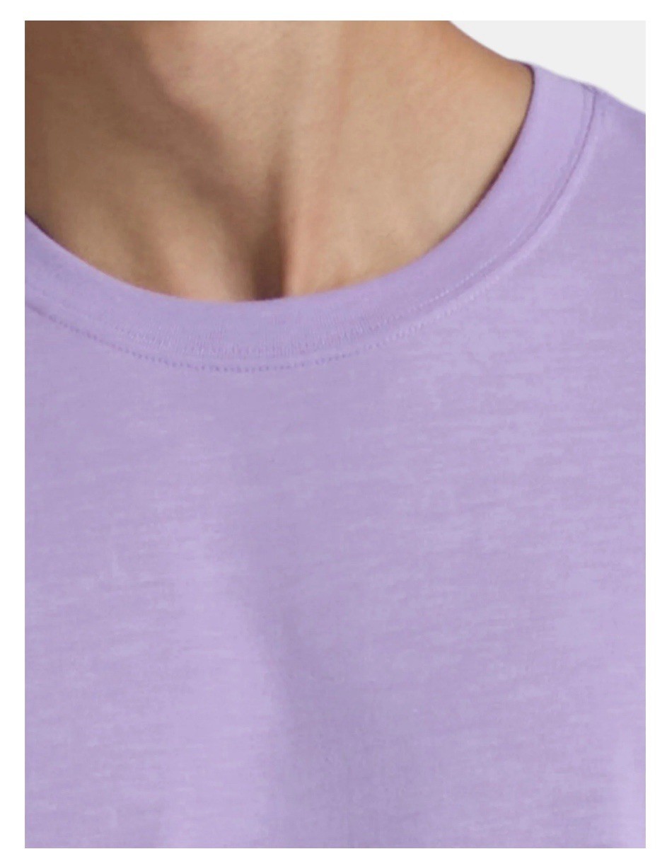 ATHLETIC WORKS Men’s M (38-40) Tri-Blend Tee Short Sleeve • Lovely Purple gallery