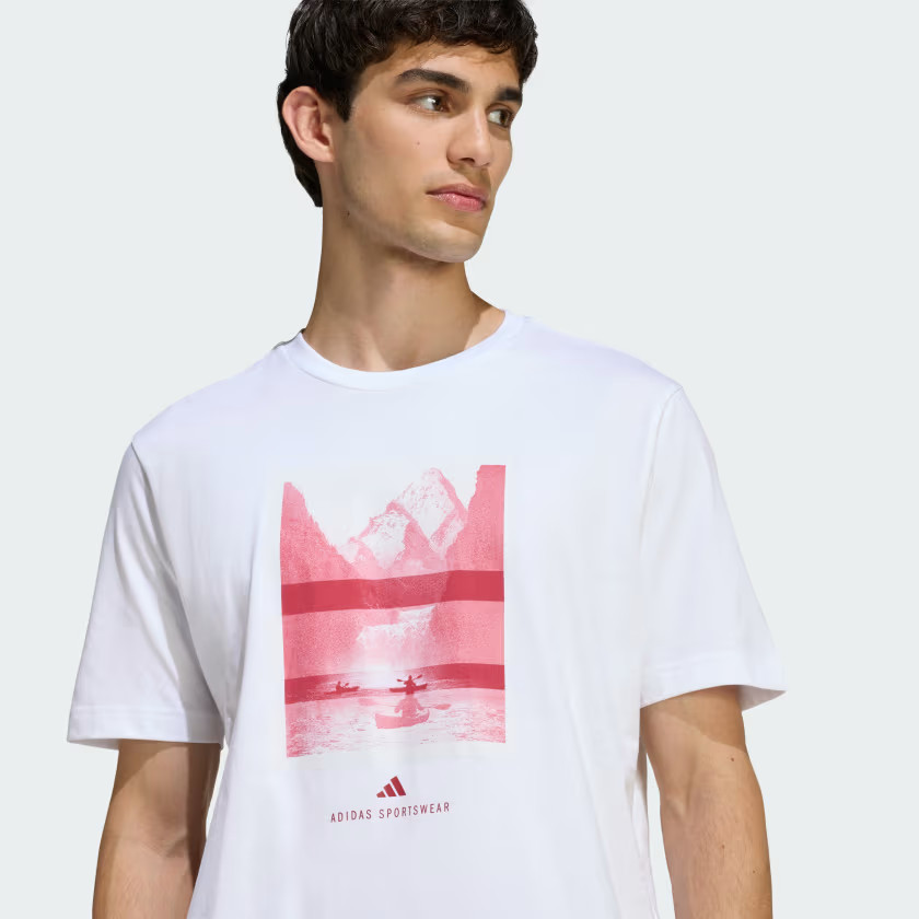 adidas men OUTDOOR KAYAKING GRAPHIC T-SHIRT gallery