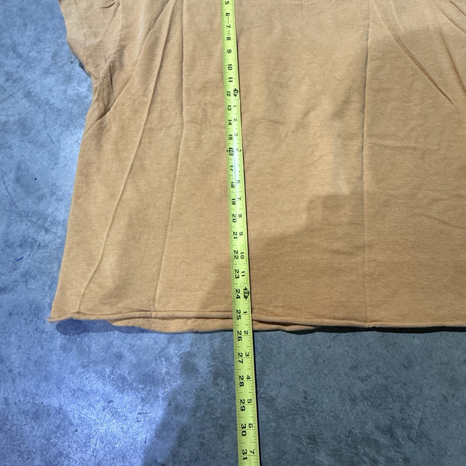Vintage Orange Faded Cropped Choppers Tee Y2k XL Grunge Gothic Punk biker skate gallery
