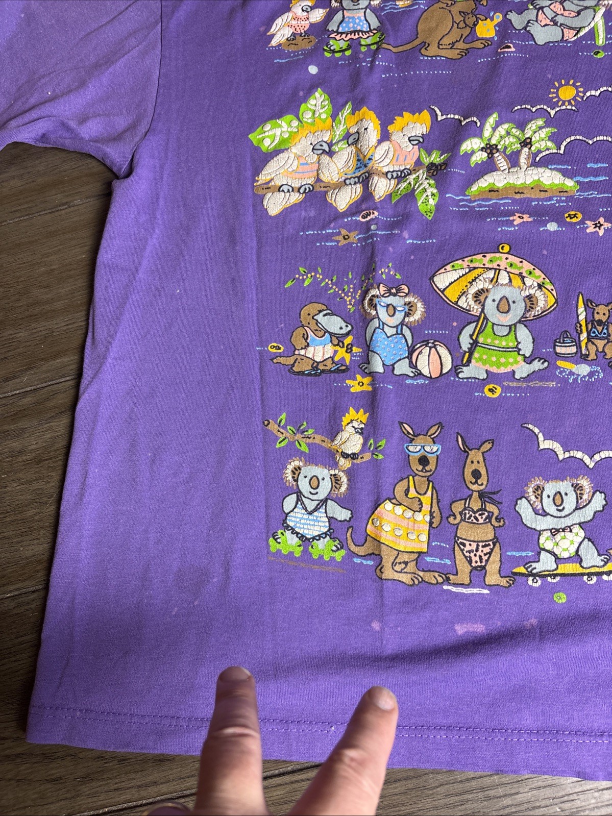 Vintage 80s 90s Koala Bear Australia T-Shirt Made in USA Tourist Graphic Tee gallery