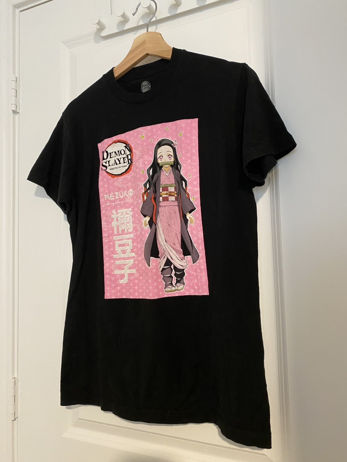 Nezuko Demon Slayer Shirt Black Size Medium – Anime Graphic Tee gallery