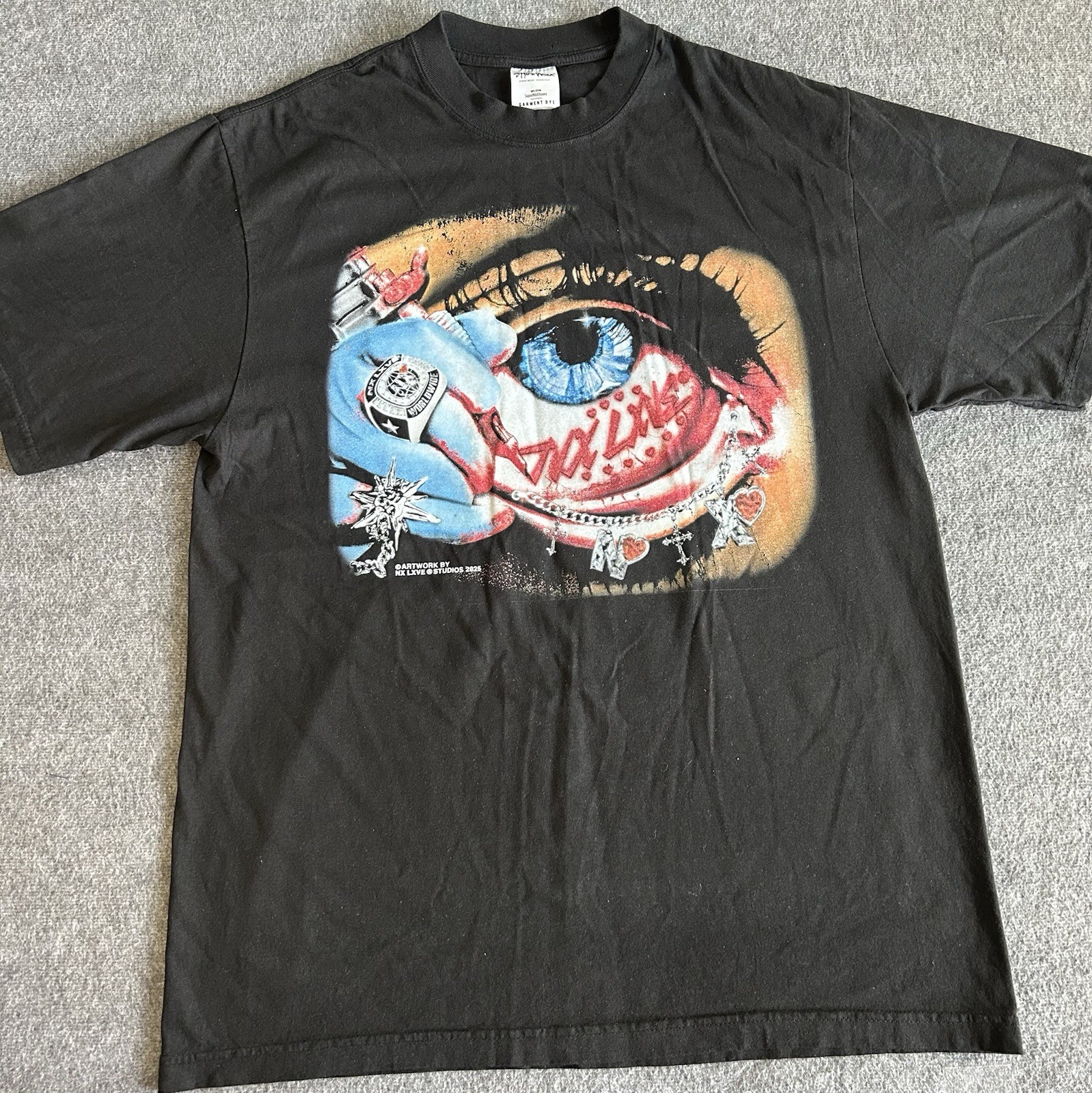 Shaka Wear Men’s Super Max Heavyweight Stylish T-Shirt Sz L World Famous NX LXVE gallery