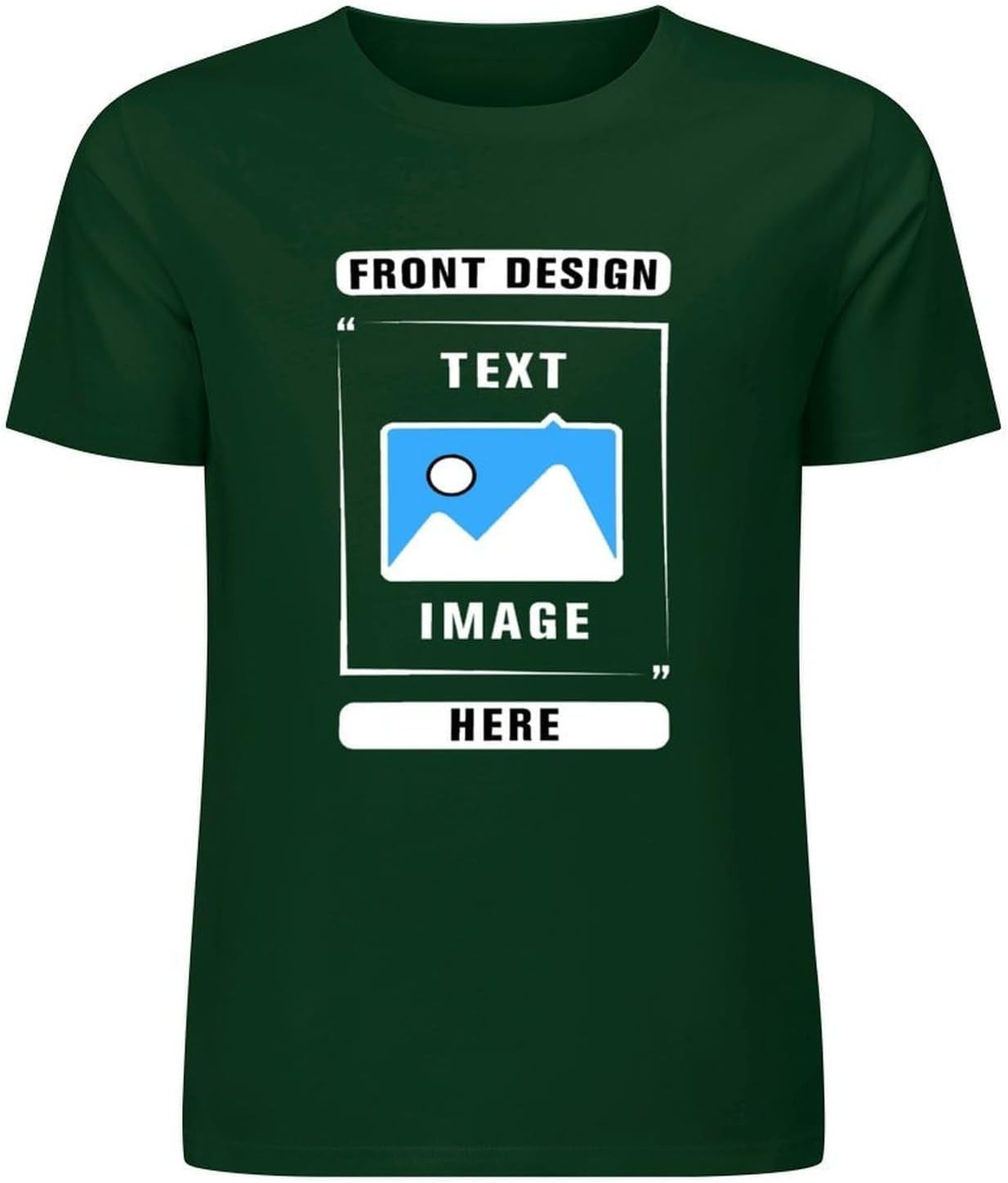 Custom T-Shirt, Add Your Own Text Image Photo,Customized Gift for Birthday gallery