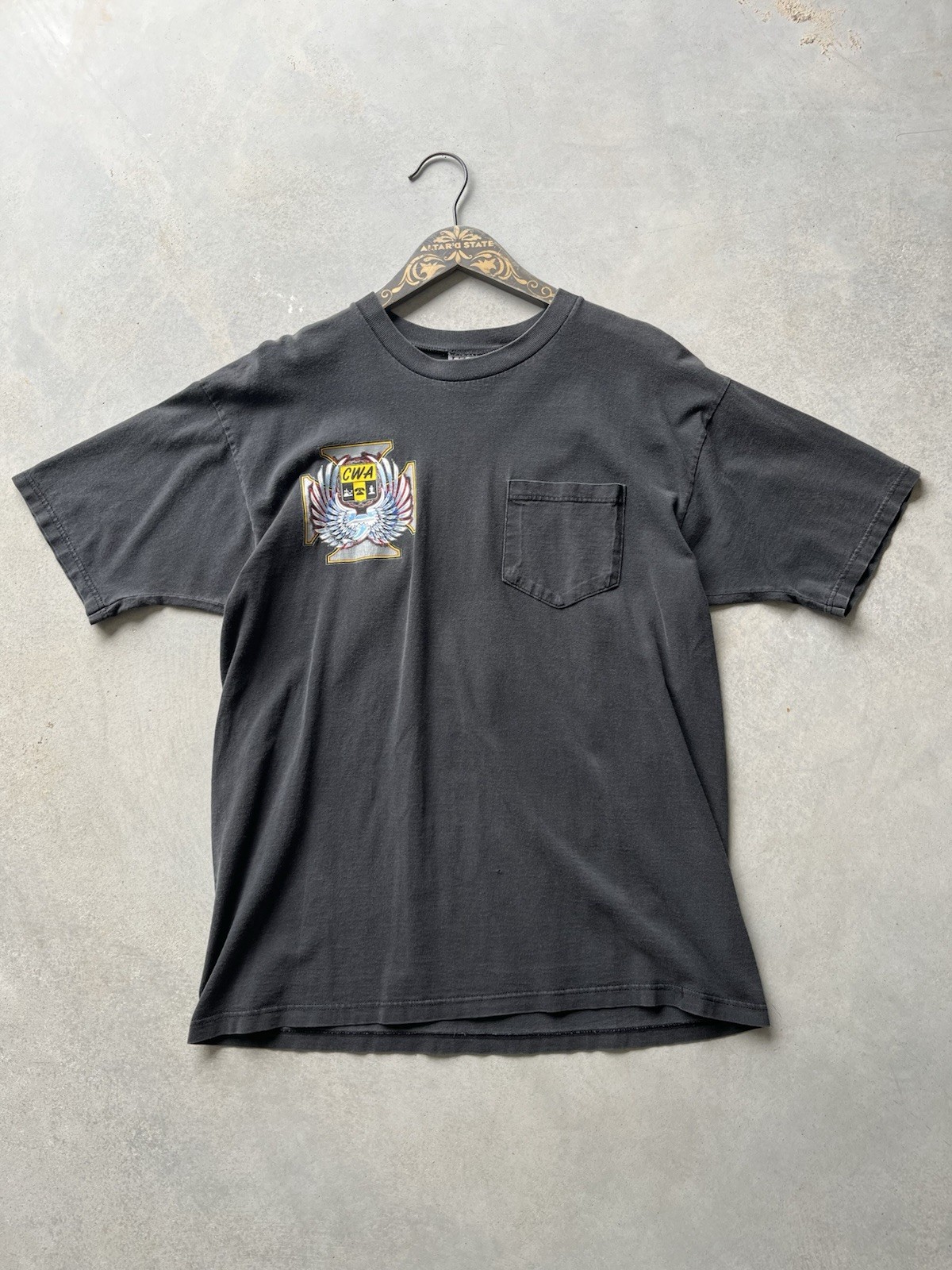 Vintage Early 2000s West Coast Choppers Bootleg Grail T-shirt Size Large