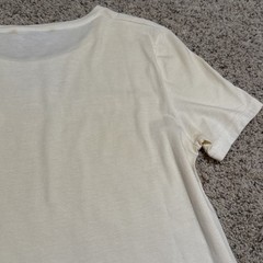 Authentic GUCCI Logo Mark Pattern Size M White Short Sleeve T-Shirt