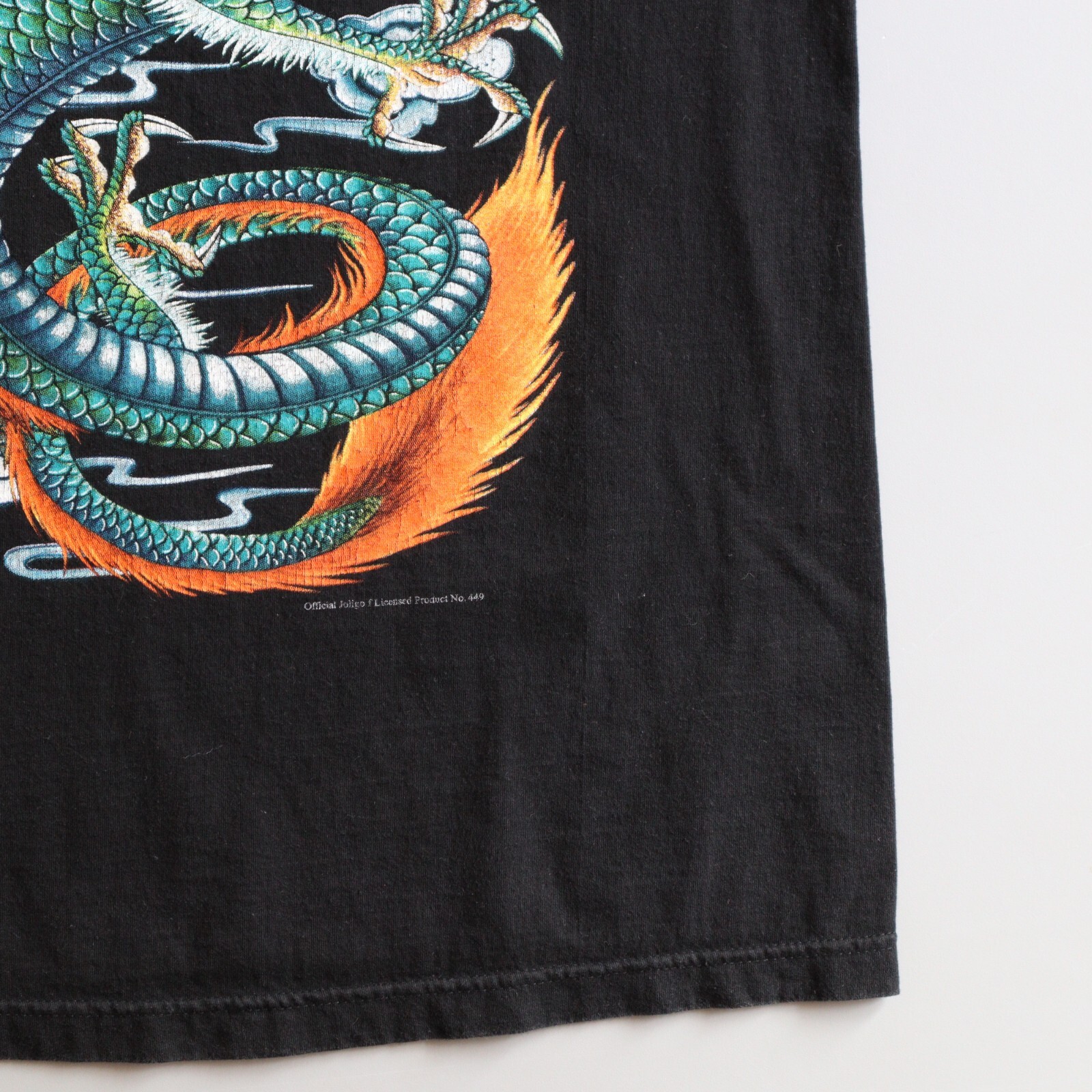 Dragon Shirt Mens Large Black Joligolf Joli Golf Thailand Oriental L gallery
