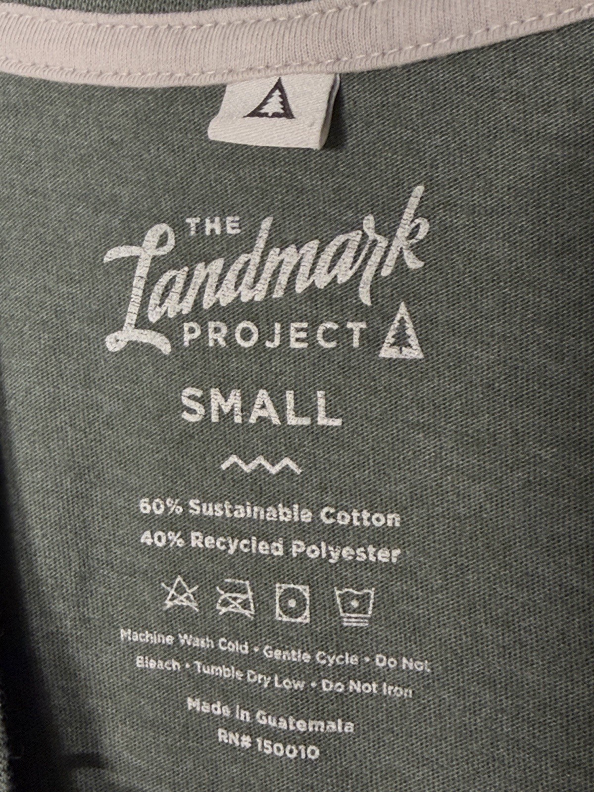 THE LANDMARK PROJECT UNISEX SMOKEY THE BEAR SHORT SLEEVE TEE SMALL GREEN gallery