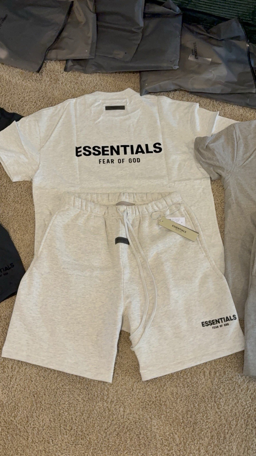 Fear of God essentials set gallery
