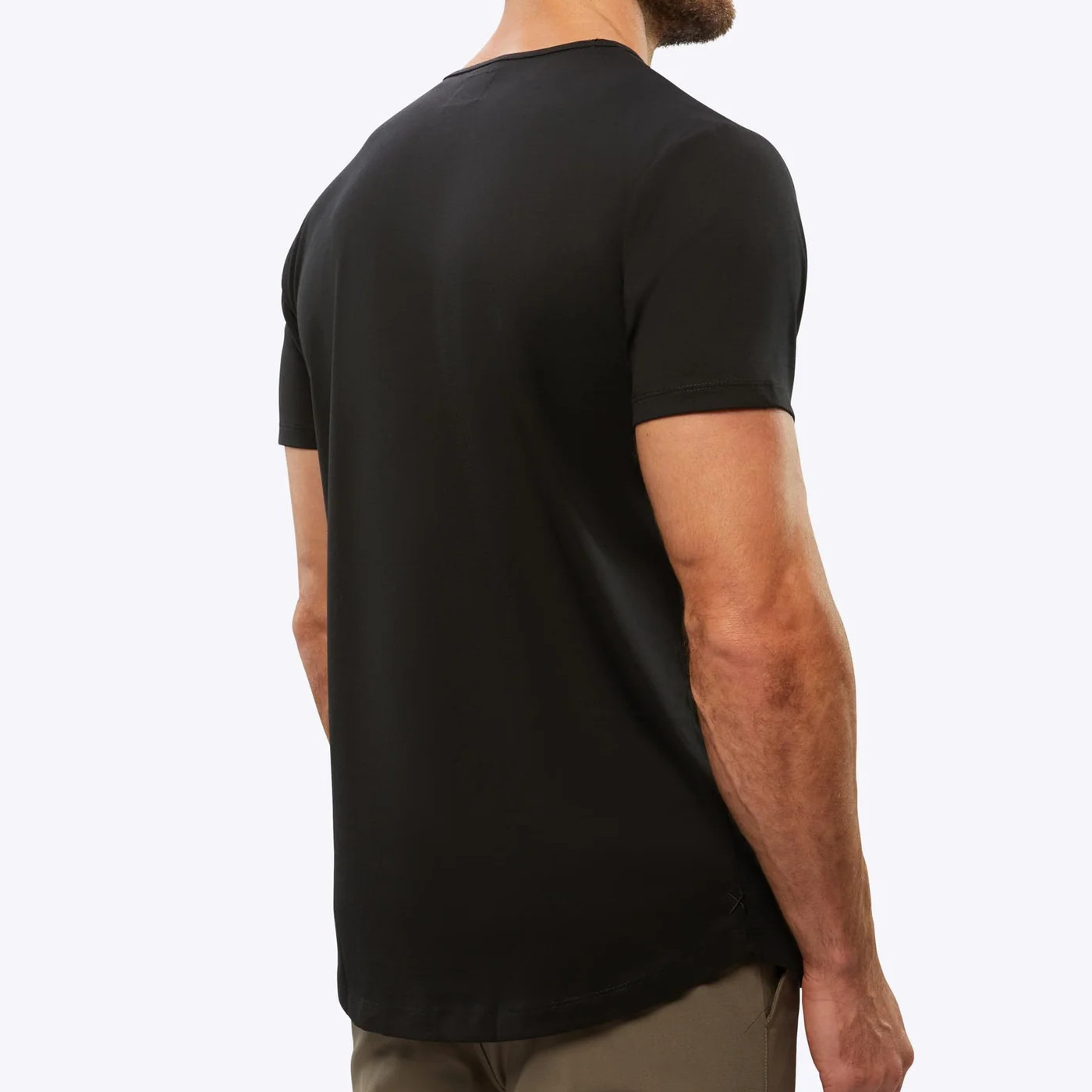 CUTS AO Curve-Hem Tee - Men's Medium - Black gallery
