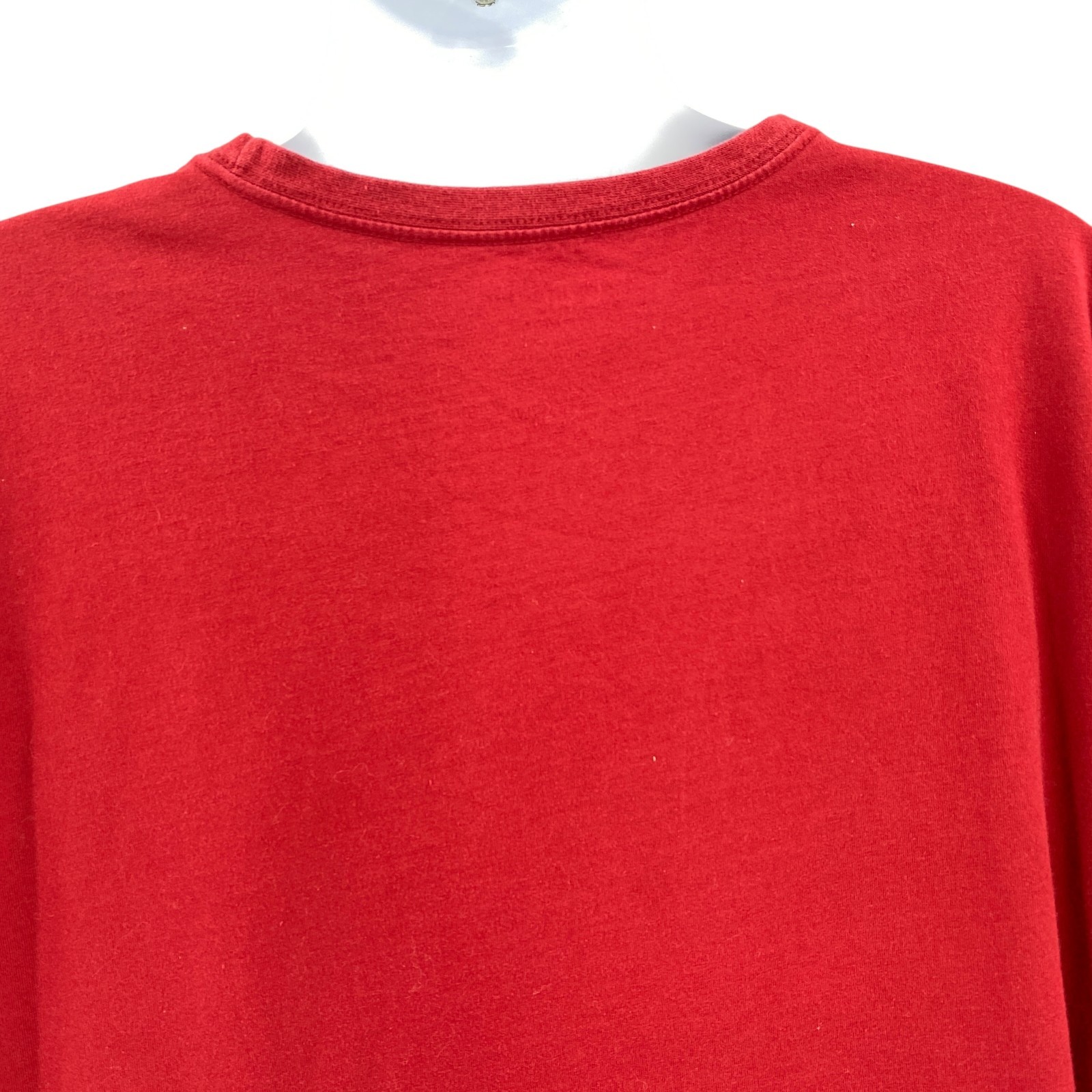 Covington Mens T-Shirt Deep Red Size XLT Crew Neck Regular Fit Pullover Casual gallery